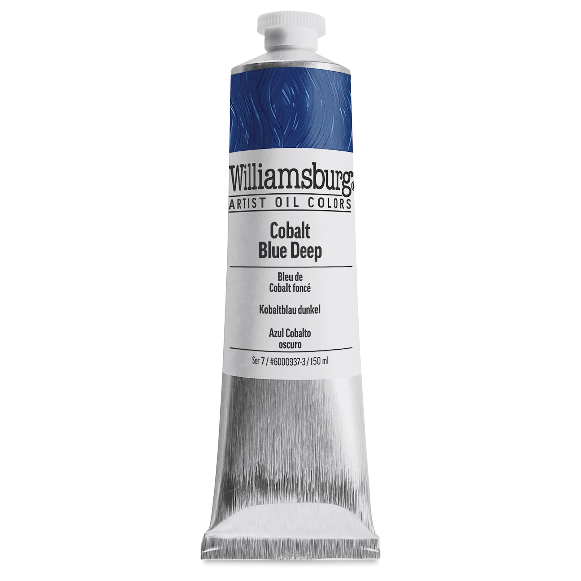 Williamsburg Handmade Oil Paint - Cobalt Blue Deep, 150 ml tube