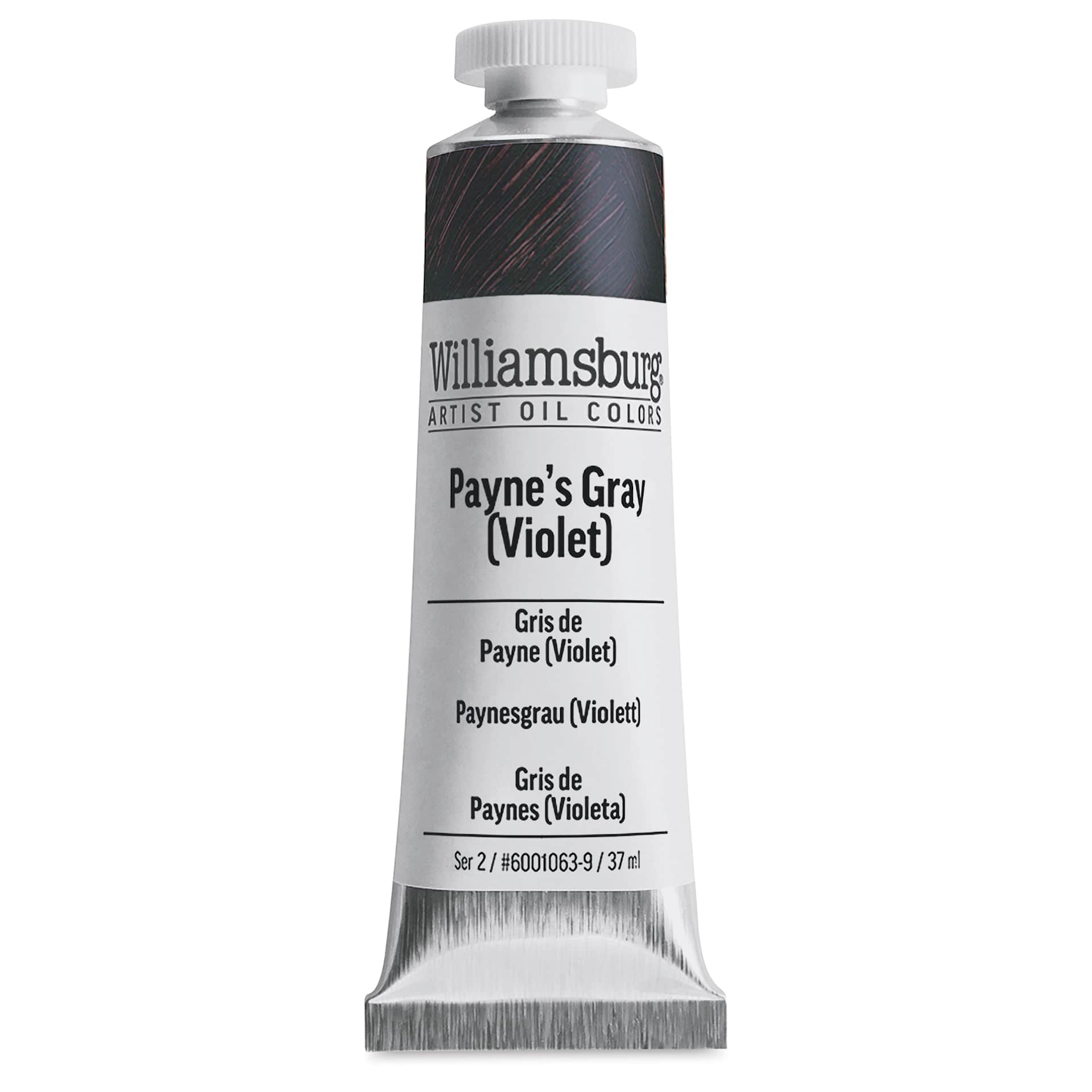 Williamsburg Handmade Oil Paint - Payne's Gray Violet, 37 ml tube