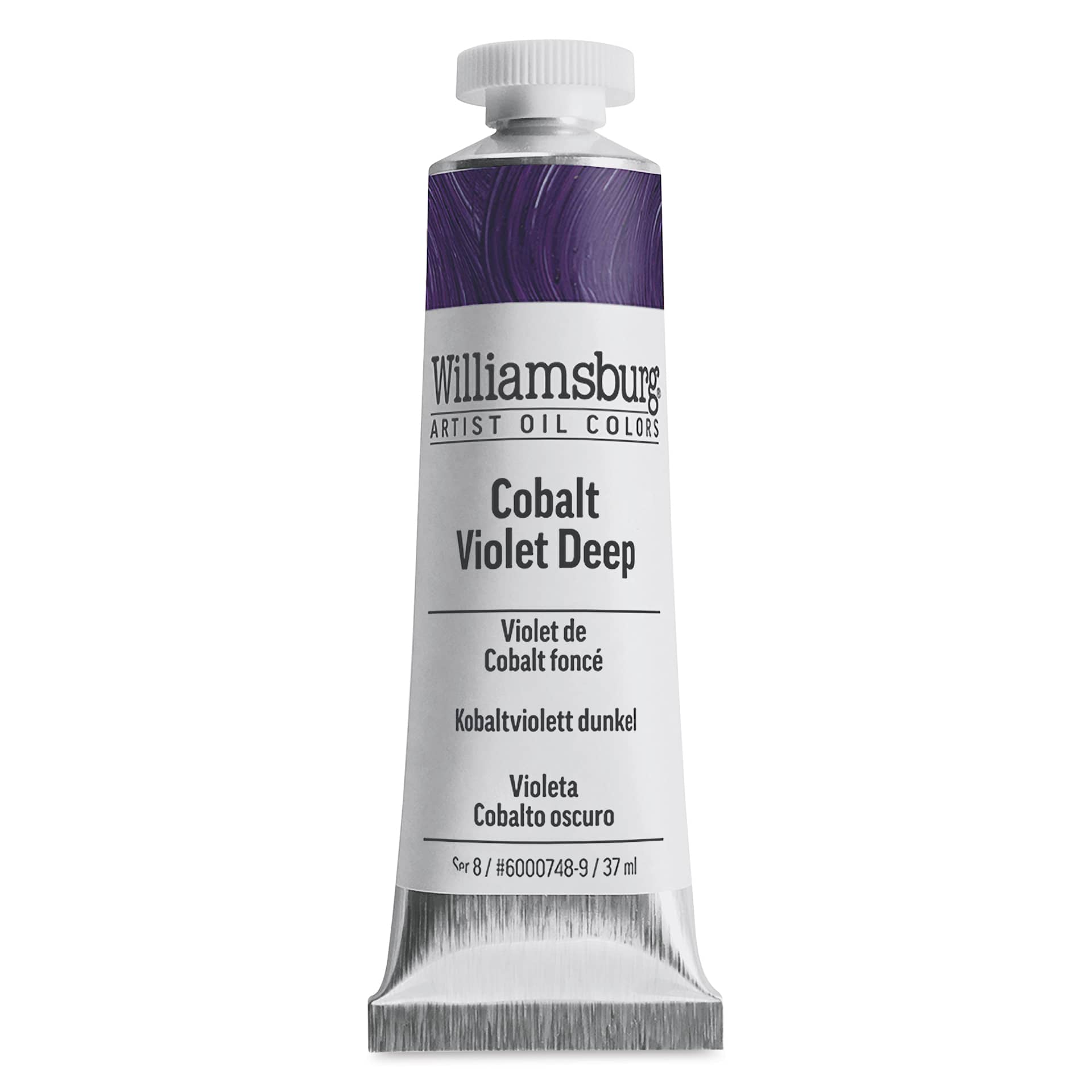 Williamsburg Handmade Oil Paint - Cobalt Violet Deep, 37 ml tube
