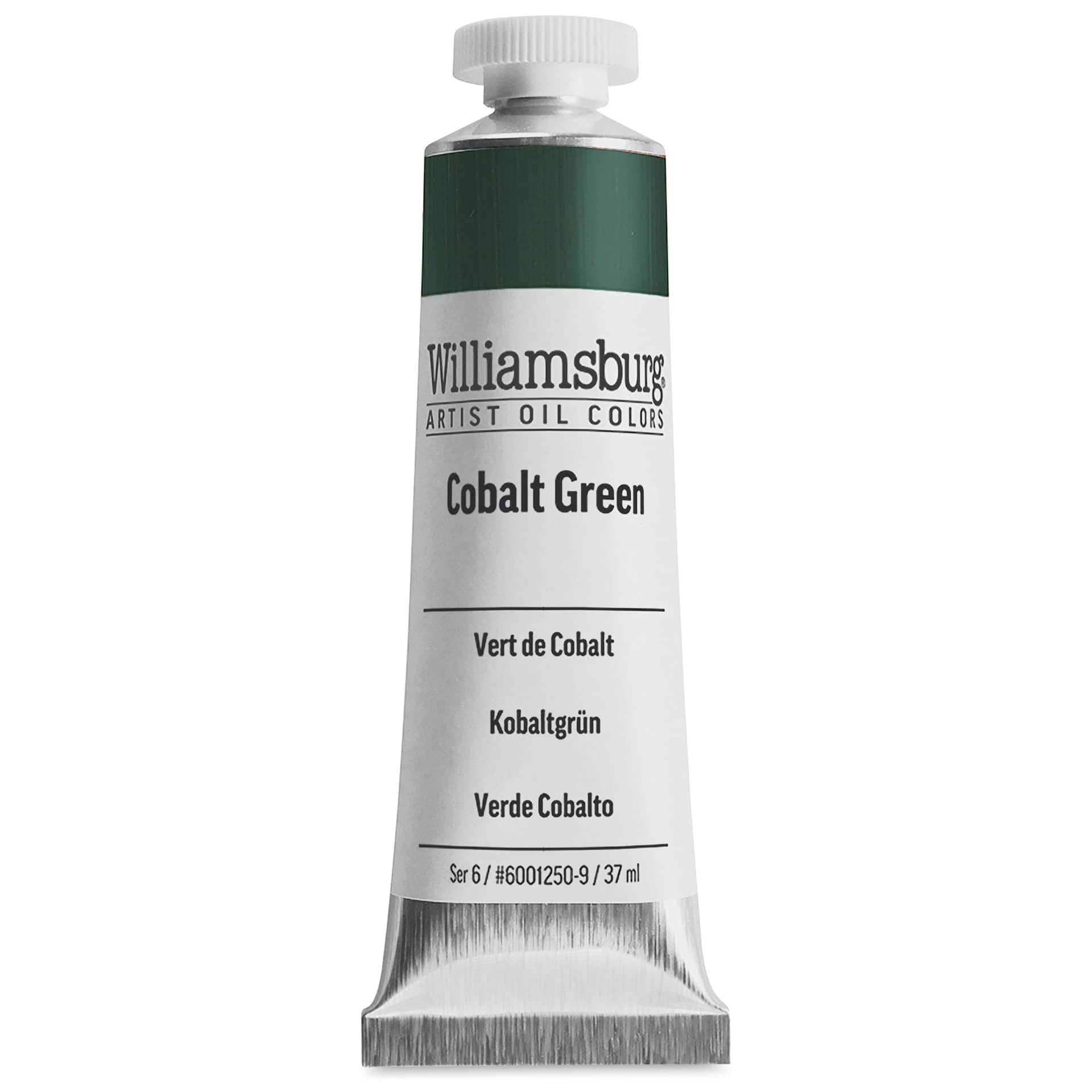 Williamsburg Handmade Oil Paint - Cobalt Green, 37 ml tube
