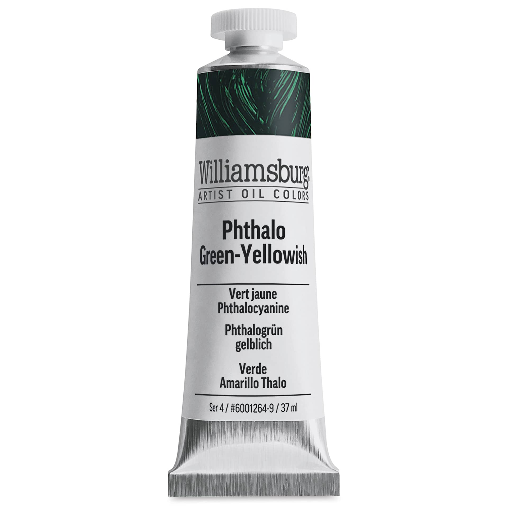 Williamsburg Handmade Oil Paint - Phthalo Green Yellowish, 37 ml tube