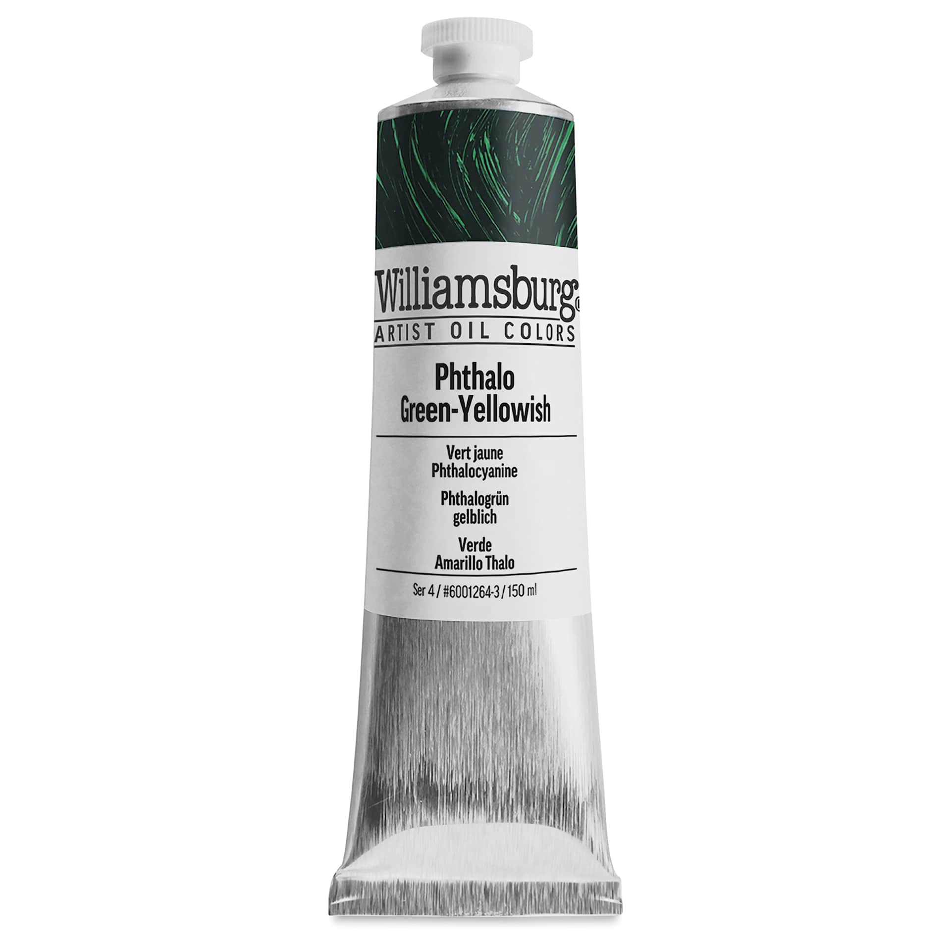 Williamsburg Handmade Oil Paint - Phthalo Green Yellowish, 150 ml tube