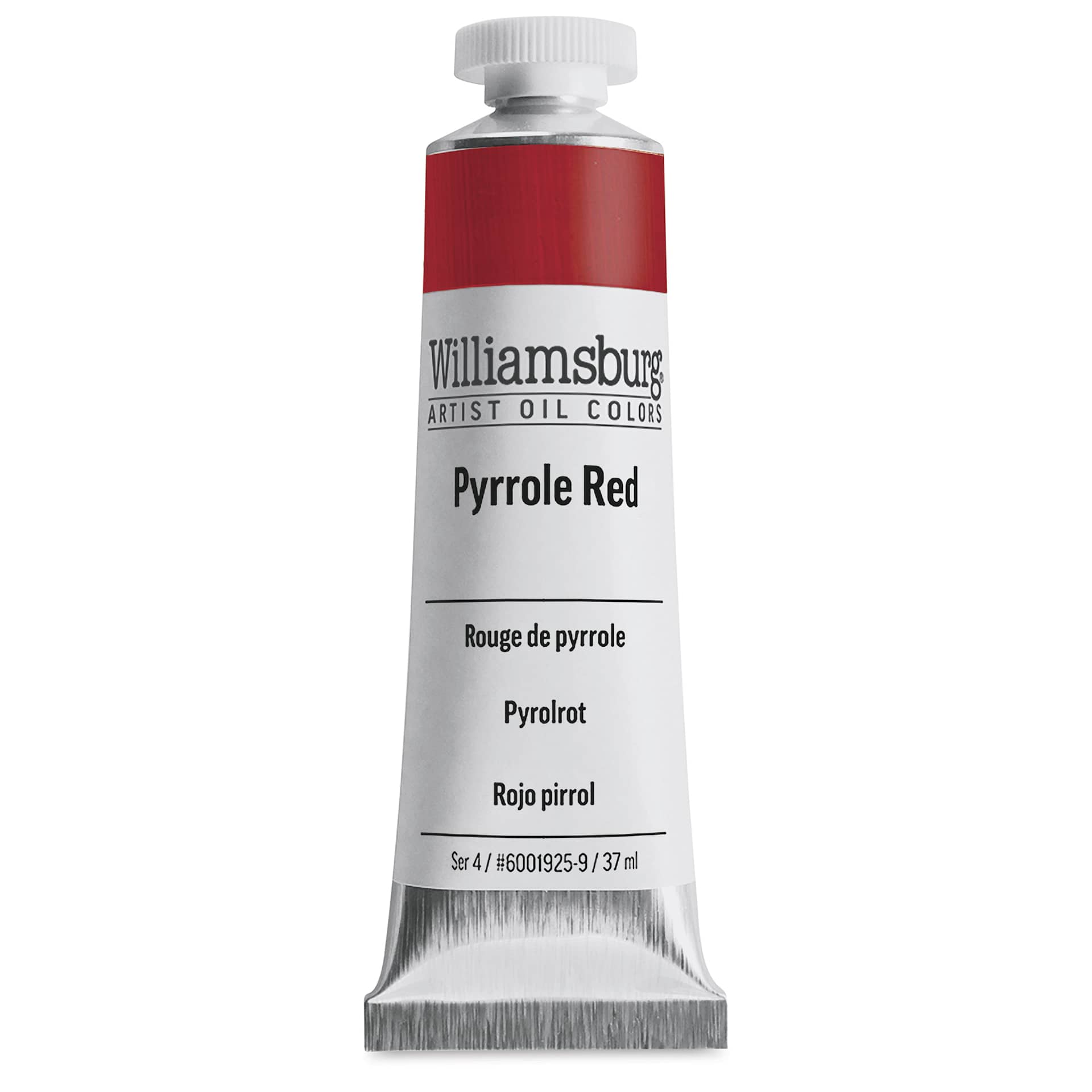 Williamsburg Oil - Pyrrole Red, 37 ml tube