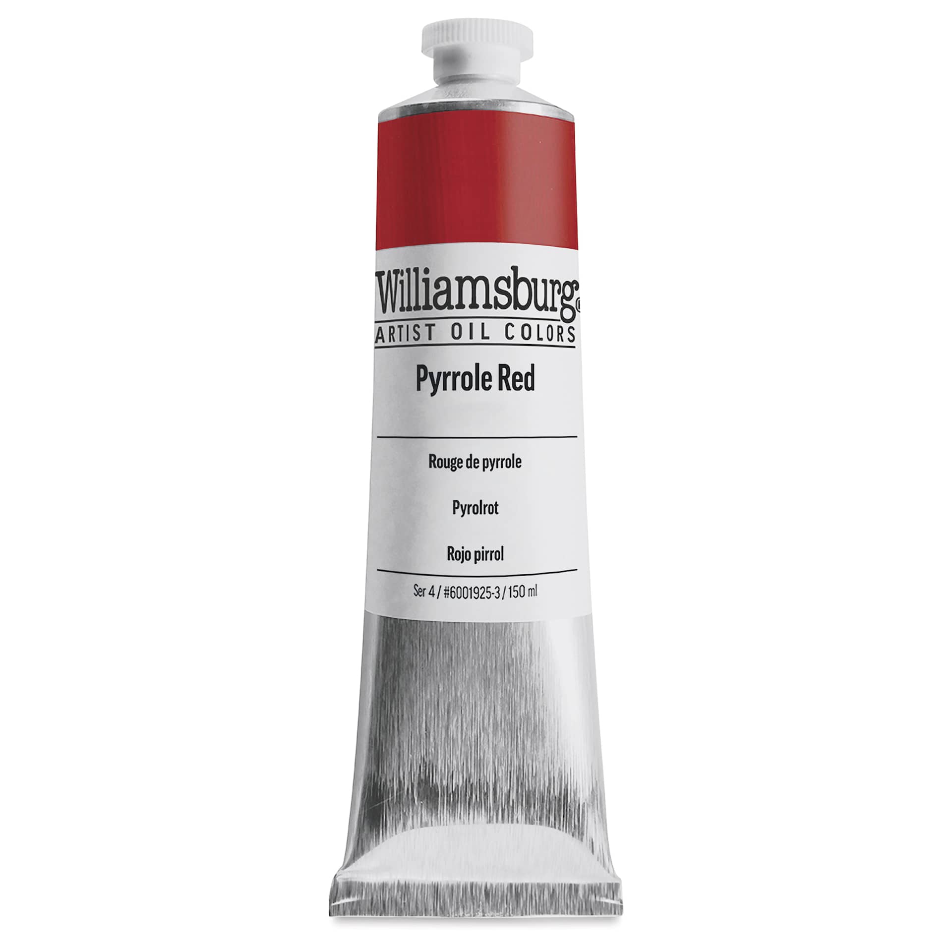 Williamsburg Oil - Pyrrole Red, 150 ml tube