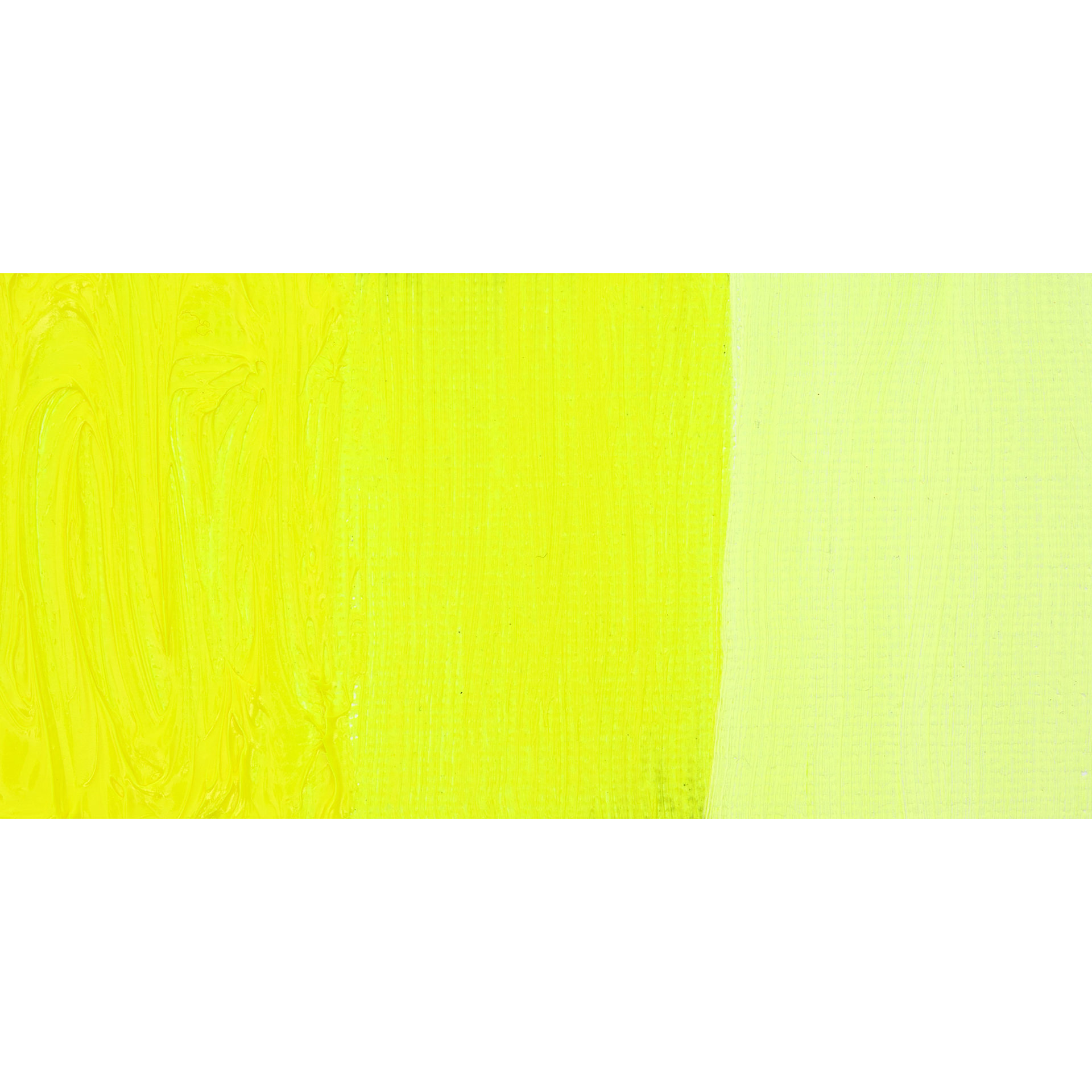 Williamsburg Handmade Oil Paint - Fluorescent Chartreuse, swatch