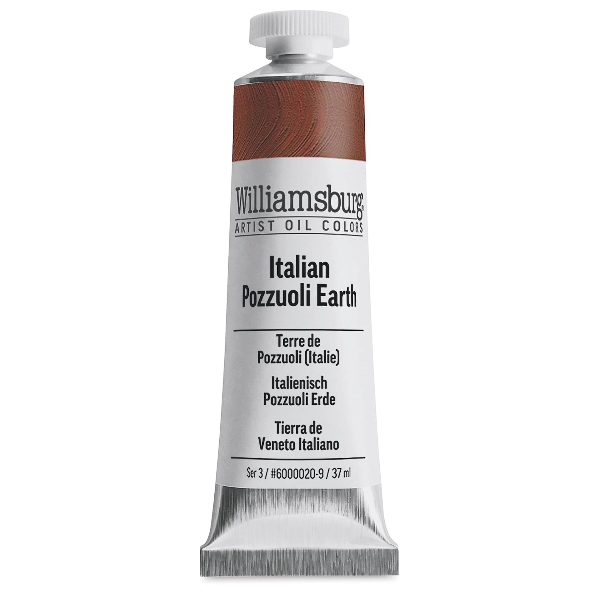 Williamsburg Handmade Oil Paint - Italian Pozzuoli Earth, 37 ml tube