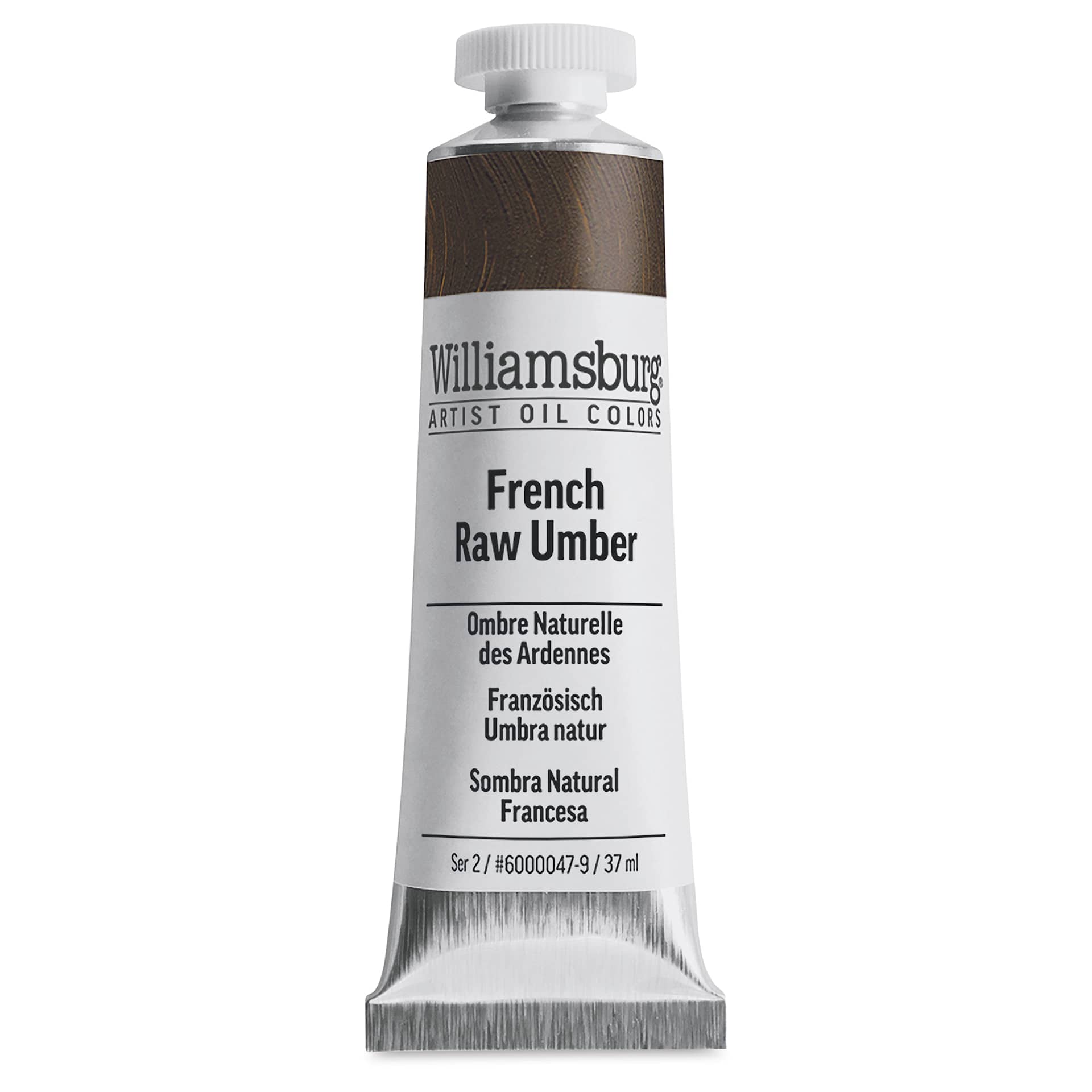 Williamsburg Handmade Oil Paint - French Raw Umber, 37 ml tube