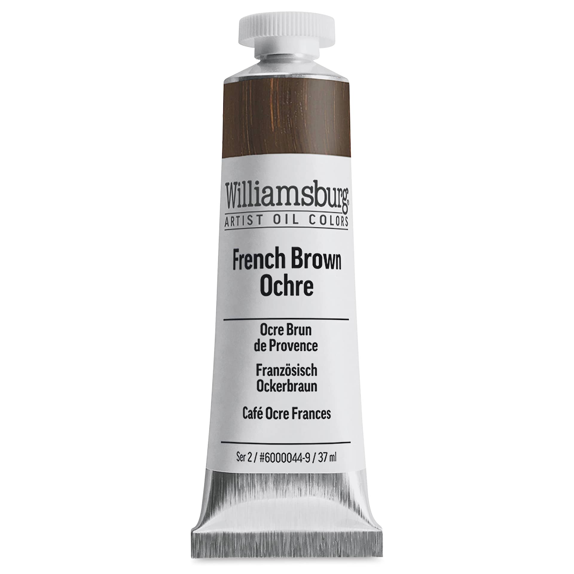 Williamsburg Handmade Oil Paint - French Brown Ochre, 37 ml tube
