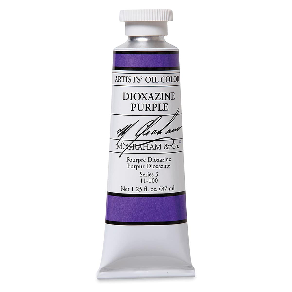 M. Graham Artists' Oil Color - Dioxazine Purple, 37 ml tube