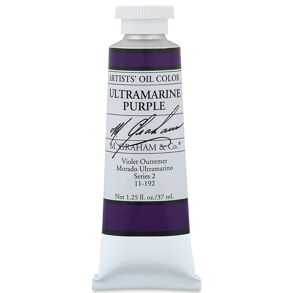 M. Graham Artists' Oil Color - Ultramarine Purple, 37 ml tube