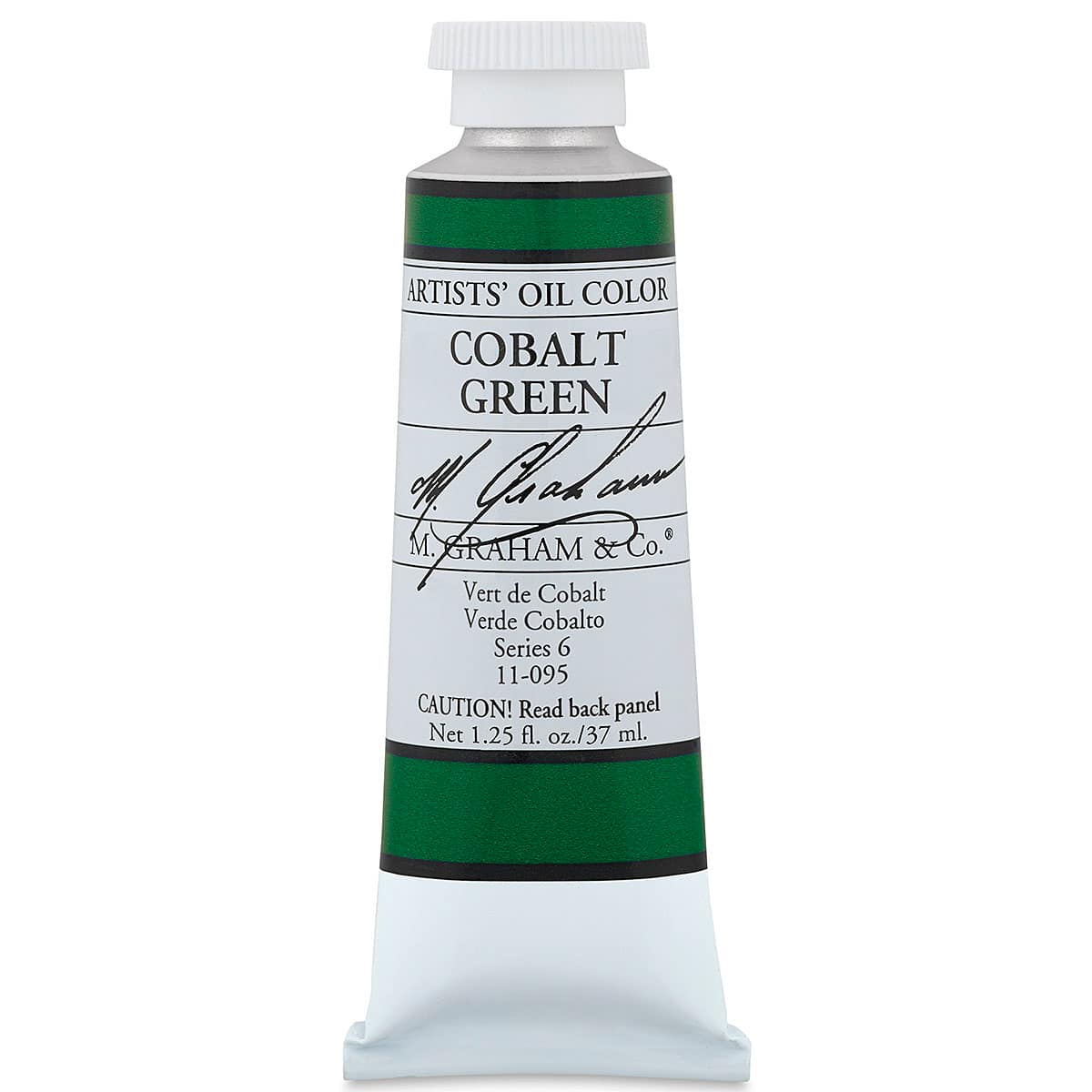 M. Graham Artists' Oil Color - Cobalt Green, 37 ml tube