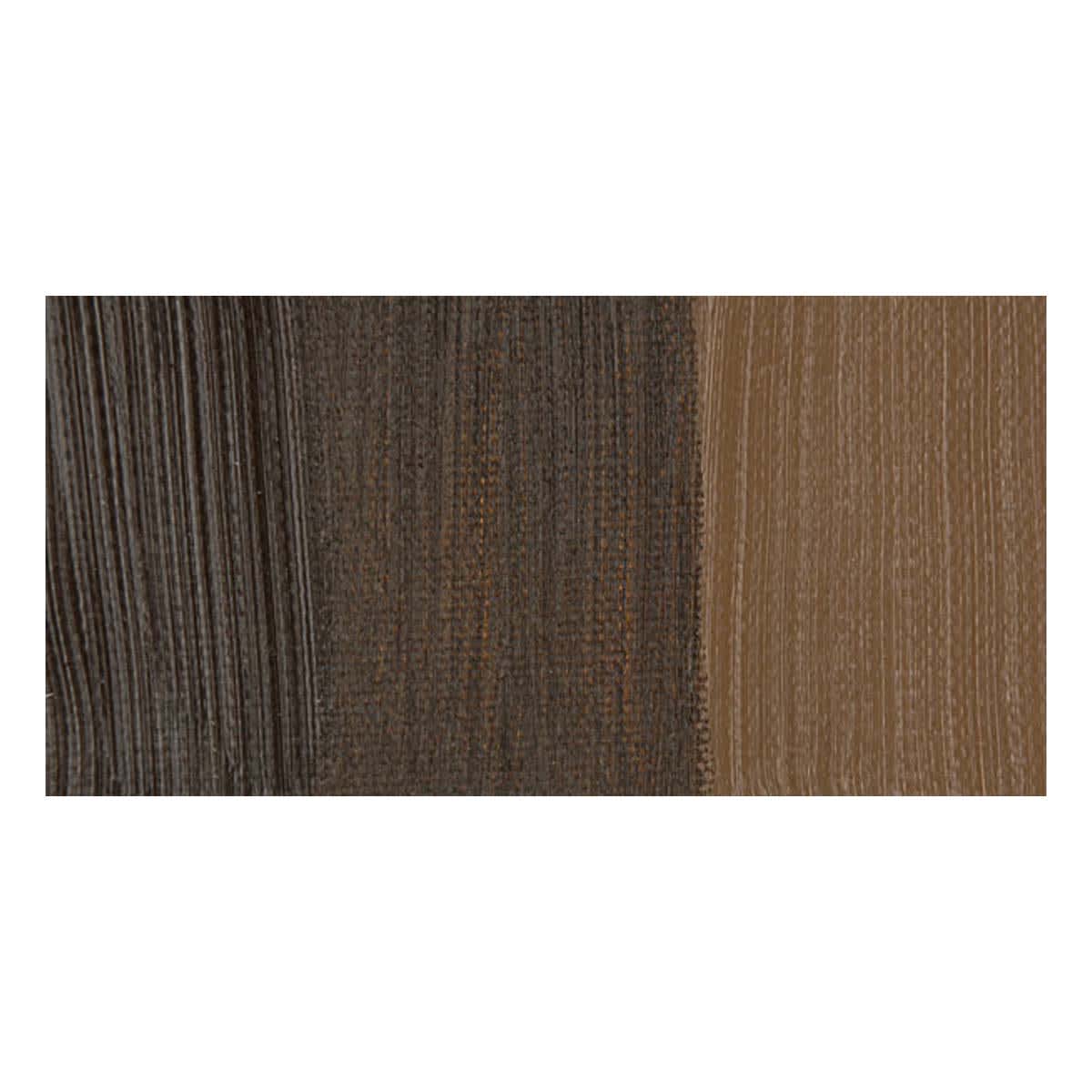 M Graham Artists' Oil Paint - Burnt Umber swatch