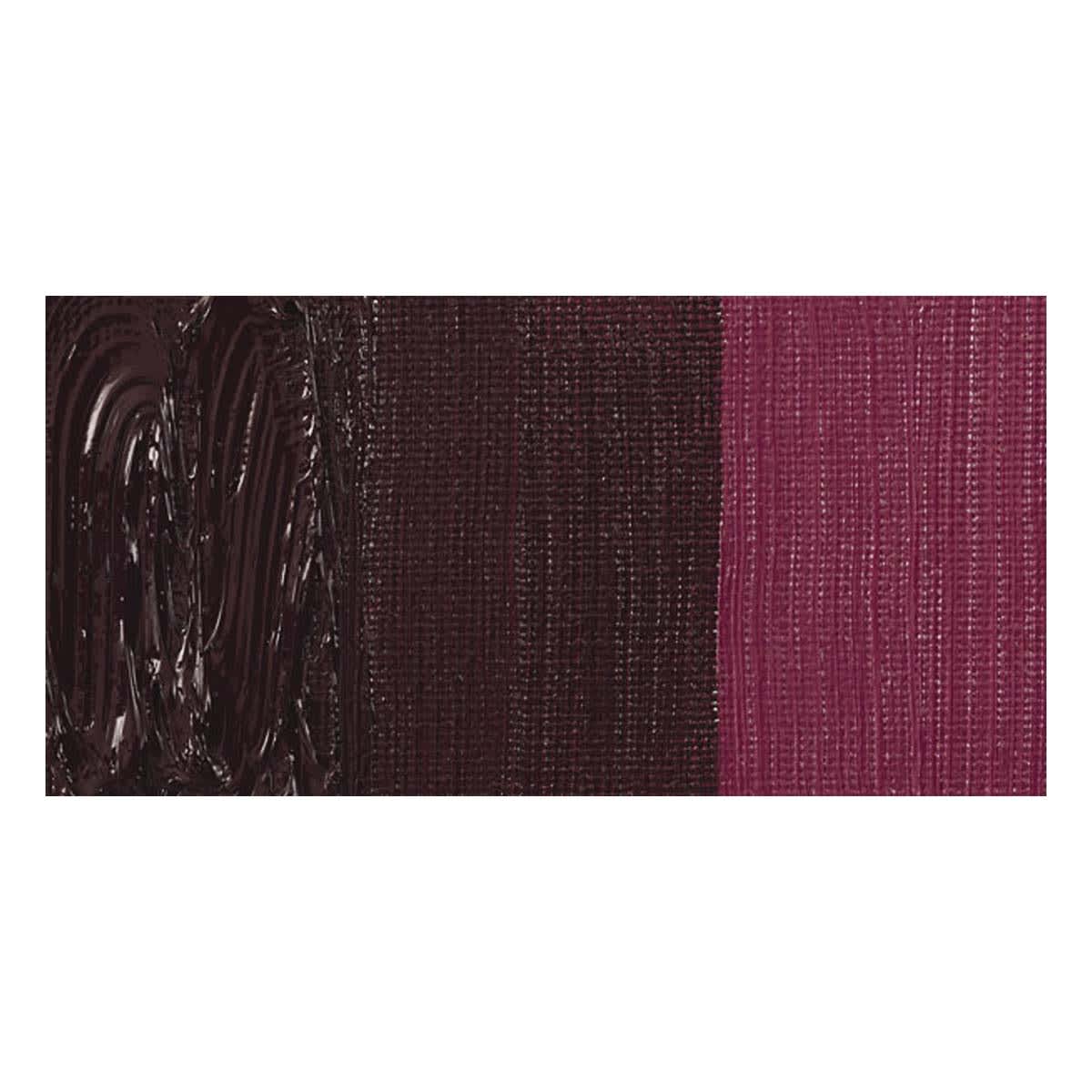 M Graham Artists' Oil Paint - Maroon Perylene swatch