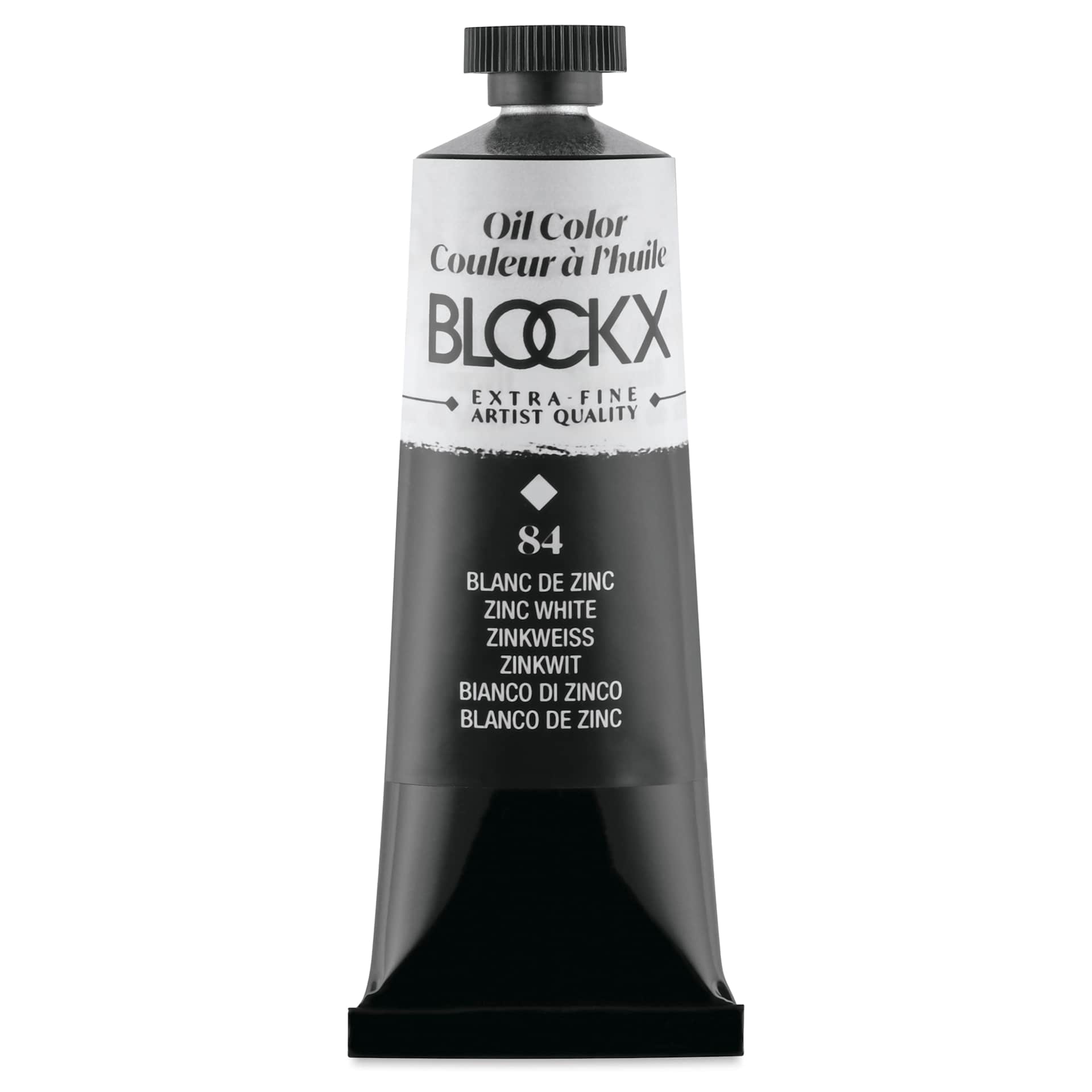 Blockx Artist Oil Color - Zinc White, 35 ml tube