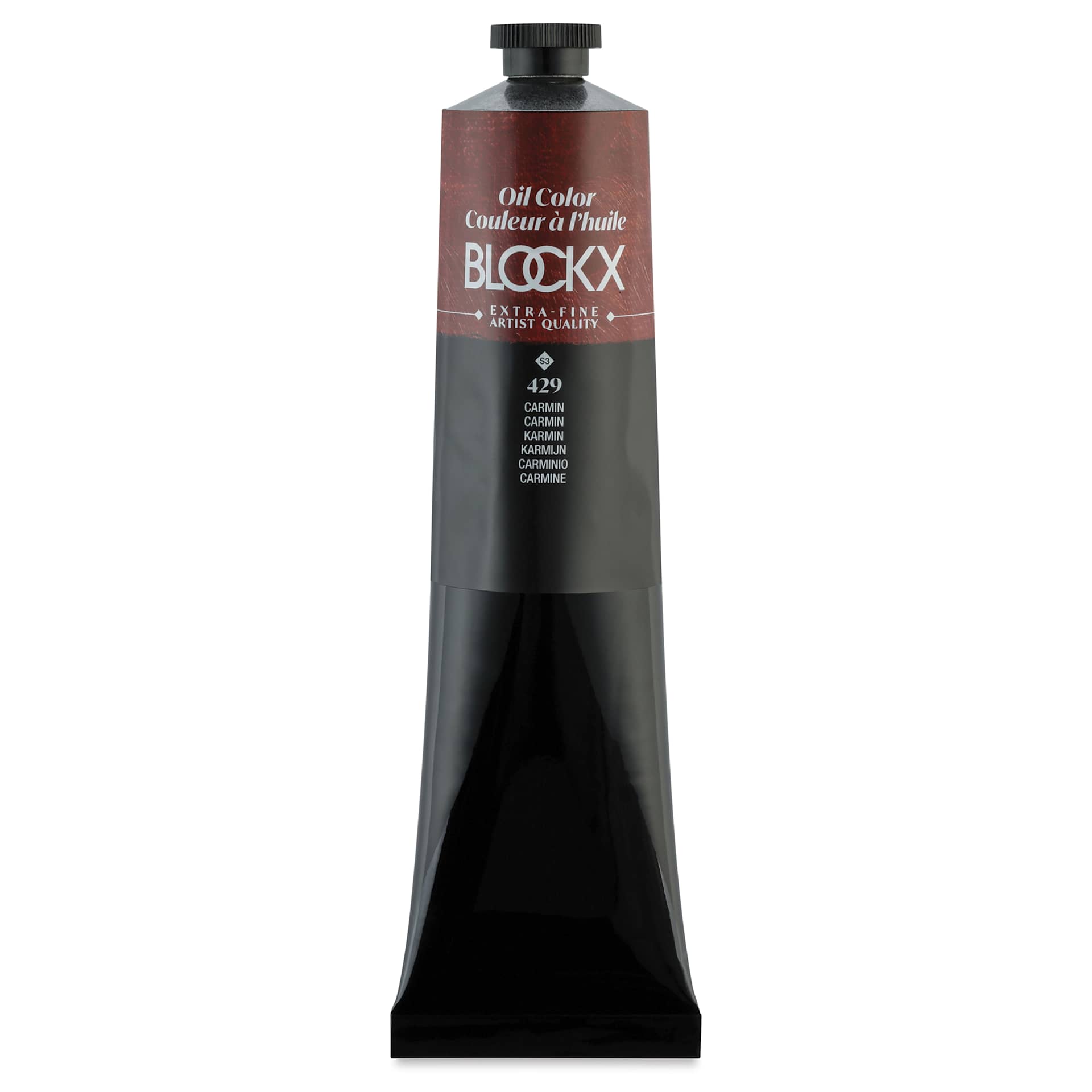 Blockx Artist Oil Color - Carmine, 200 ml tube