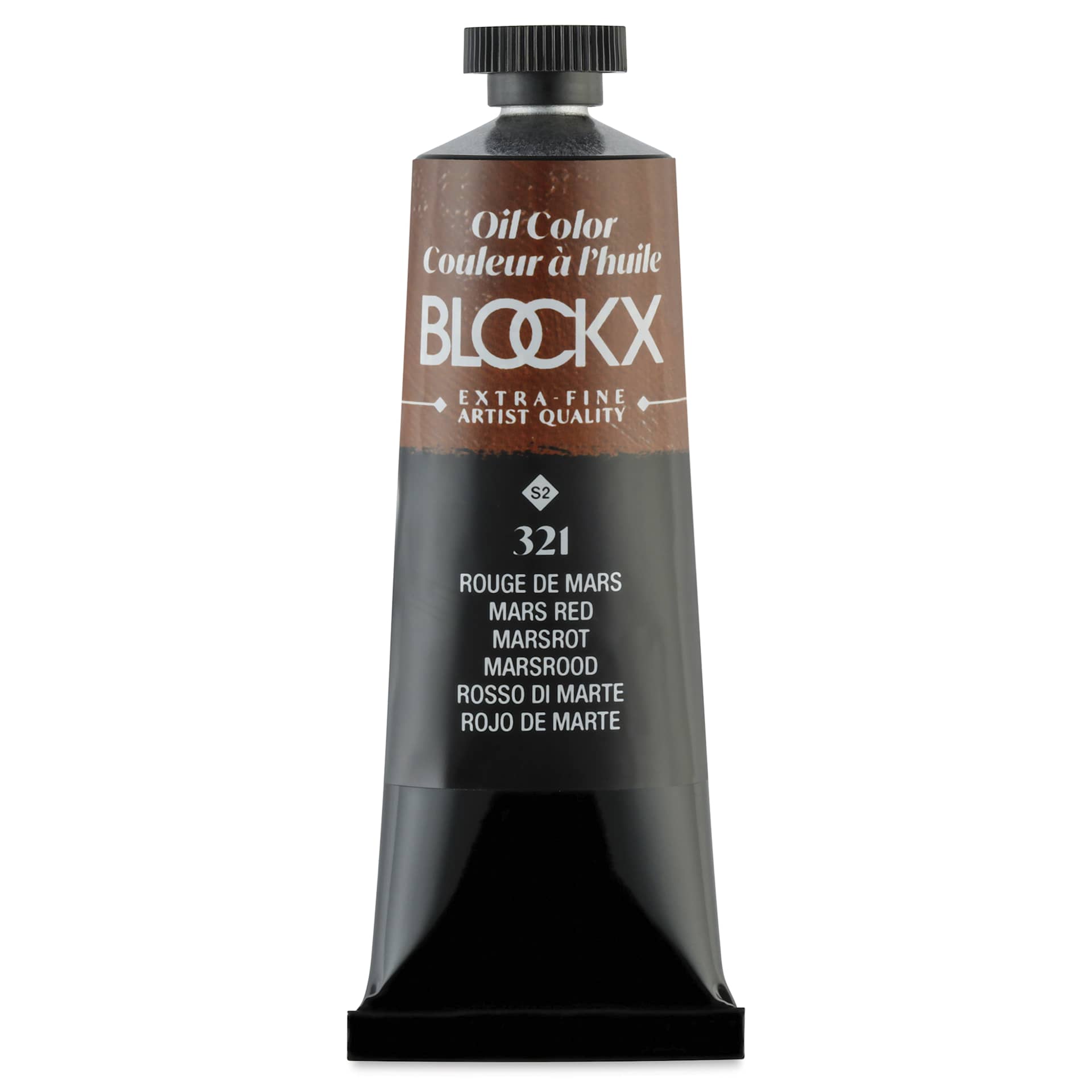 Blockx Artist Oil Color - Mars Red, 35 ml tube