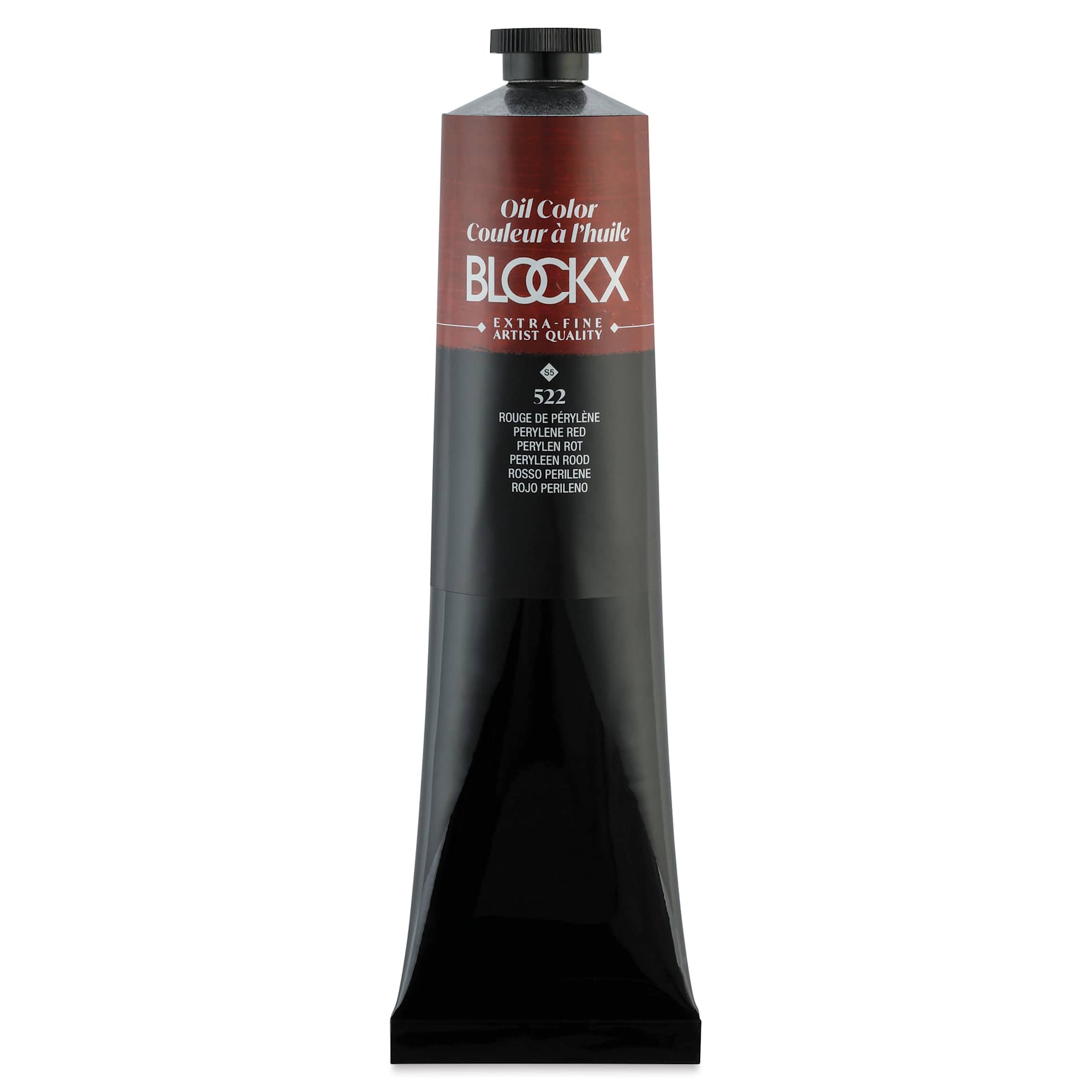 Blockx Artist Oil Color - Perylene Red, 200 ml tube