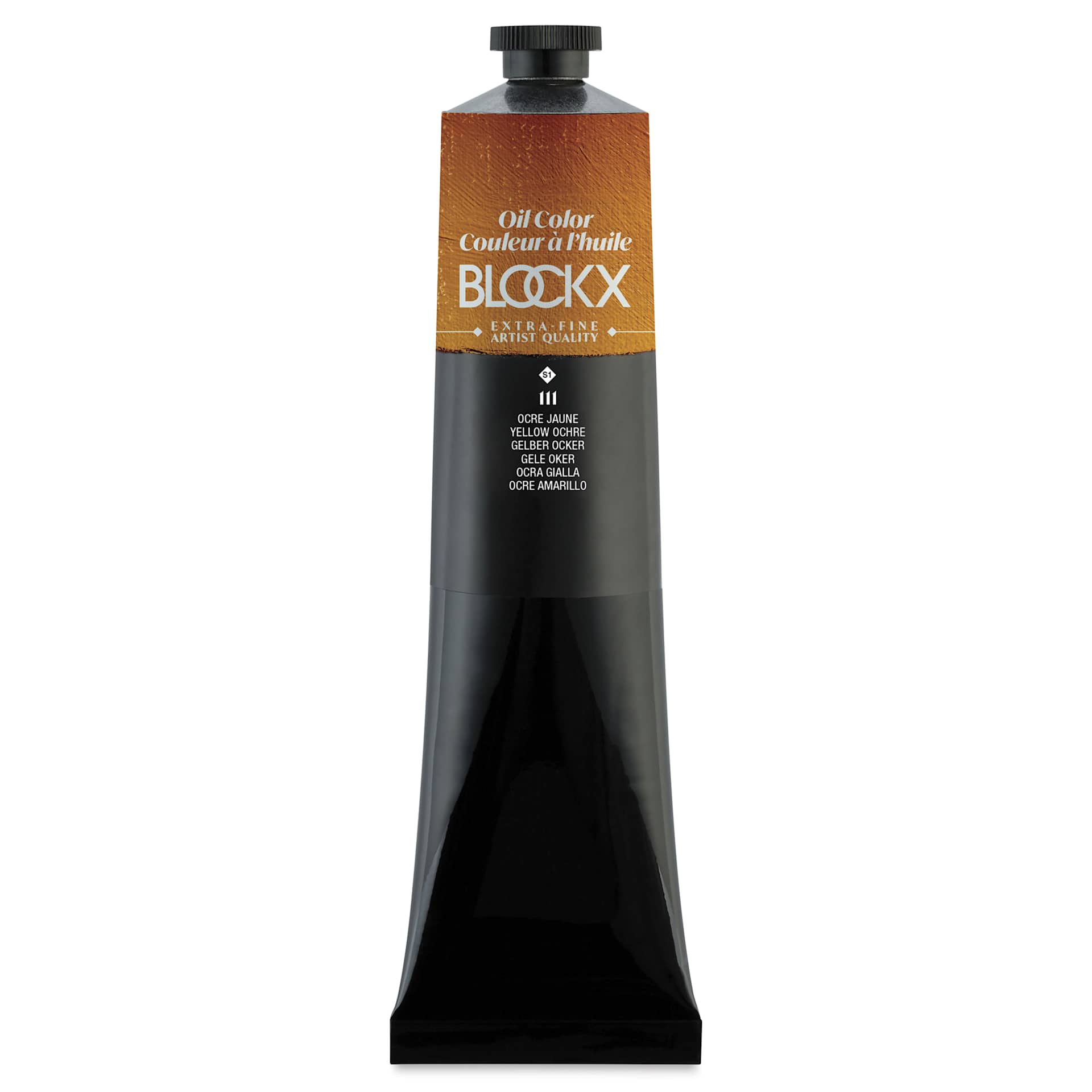 Blockx Artist Oil Color - Yellow Ochre, 200 ml tube