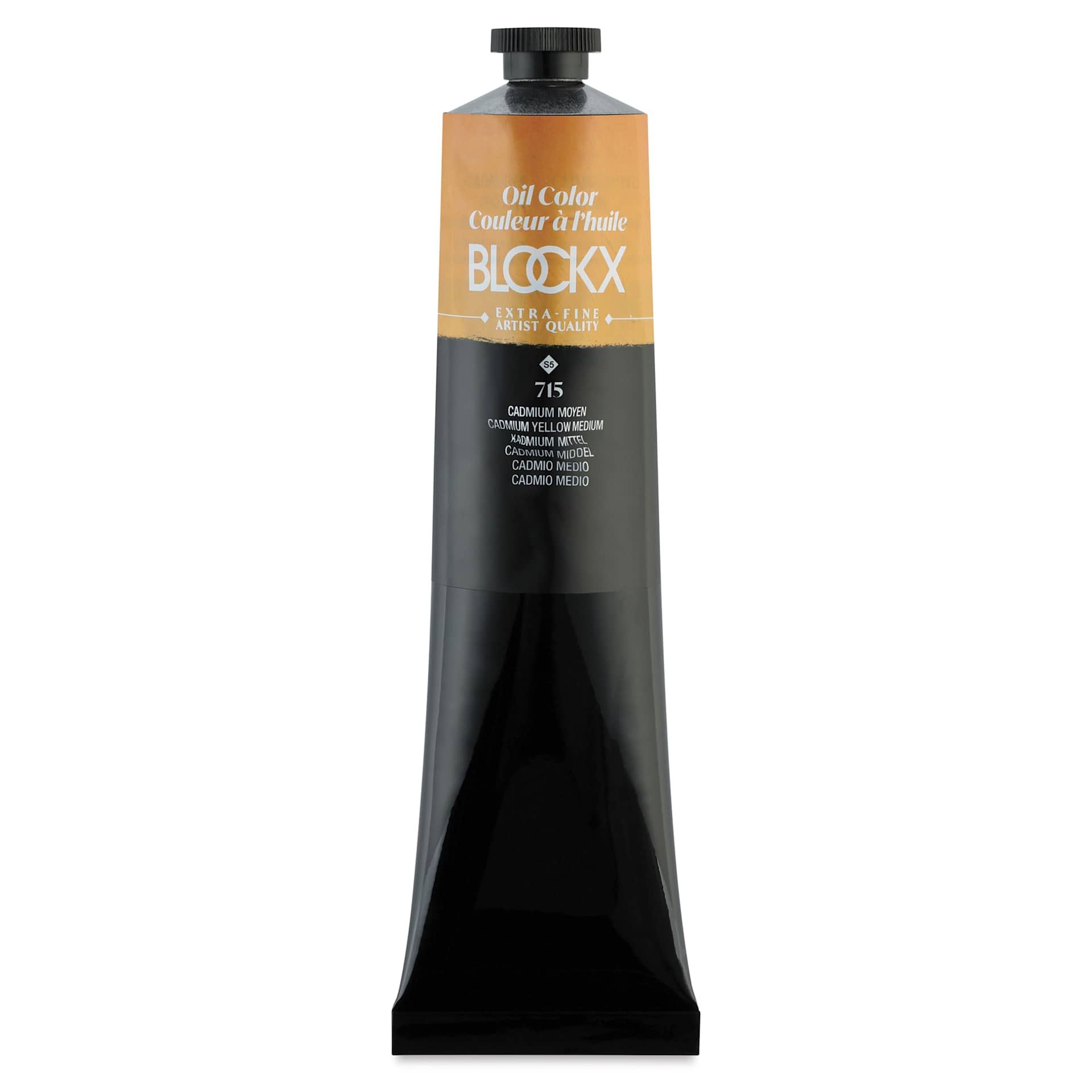Blockx Artist Oil Color - Cadmium Yellow Medium, 200 ml tube