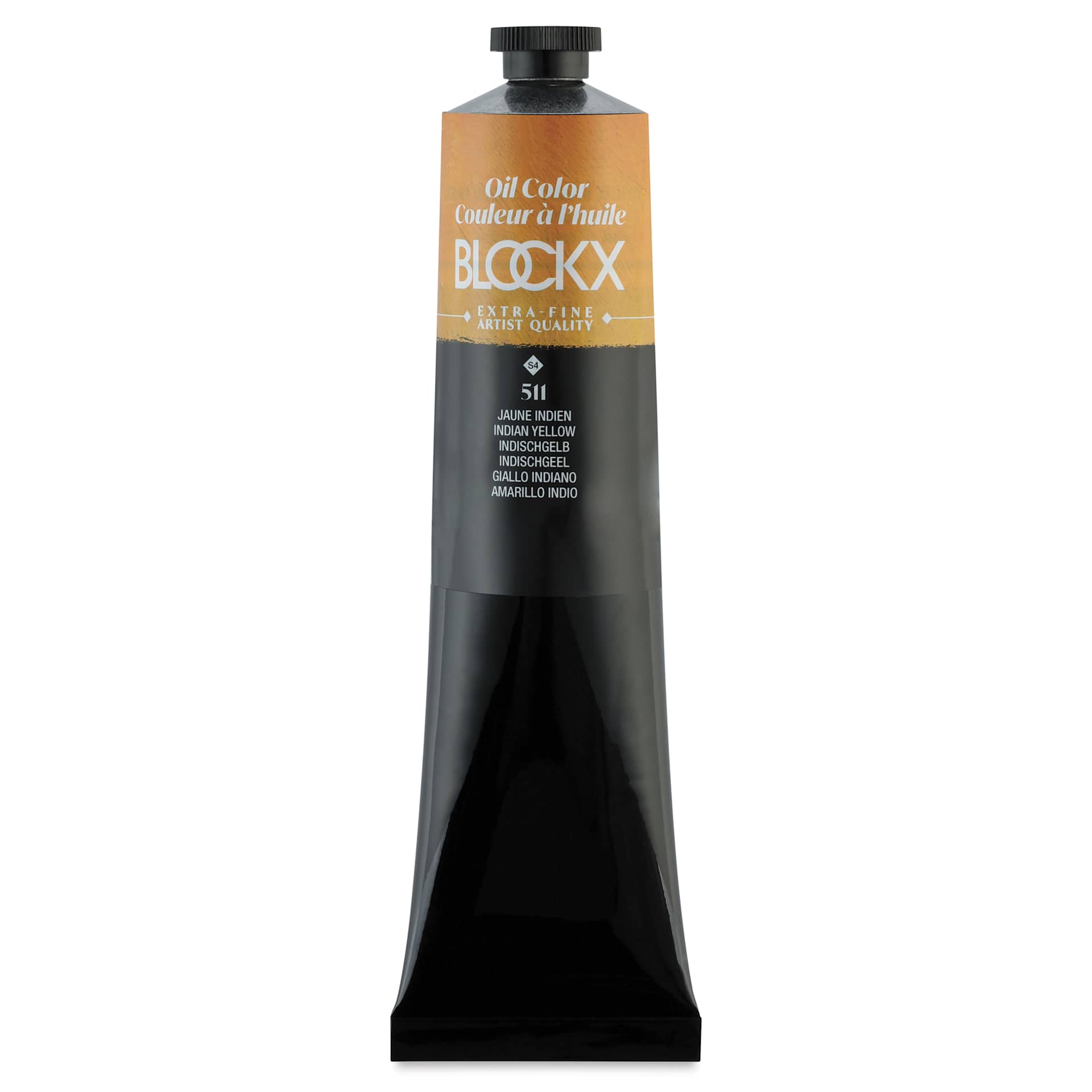 Blockx Artist Oil Color - Indian Yellow, 200 ml tube