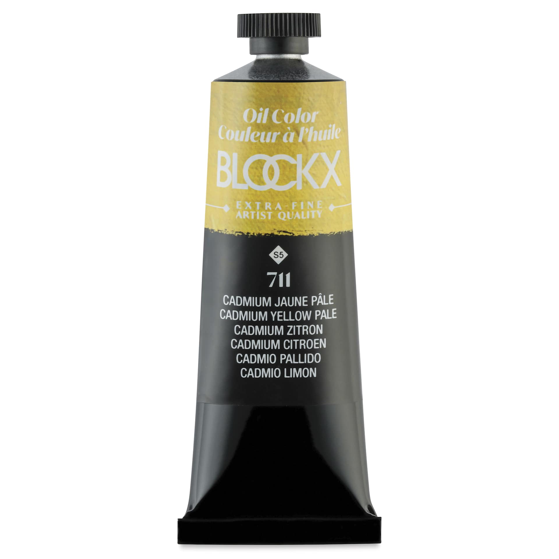 Blockx Artist Oil Color - Cadmium Yellow Pale, 35 ml tube