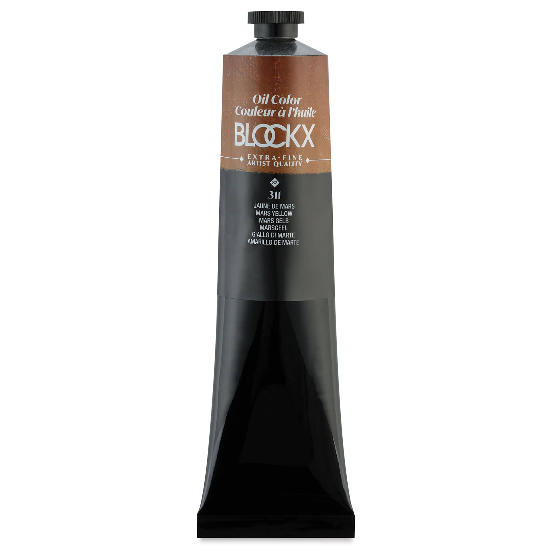 Blockx Artist Oil Color - Mars Yellow, 200 ml tube