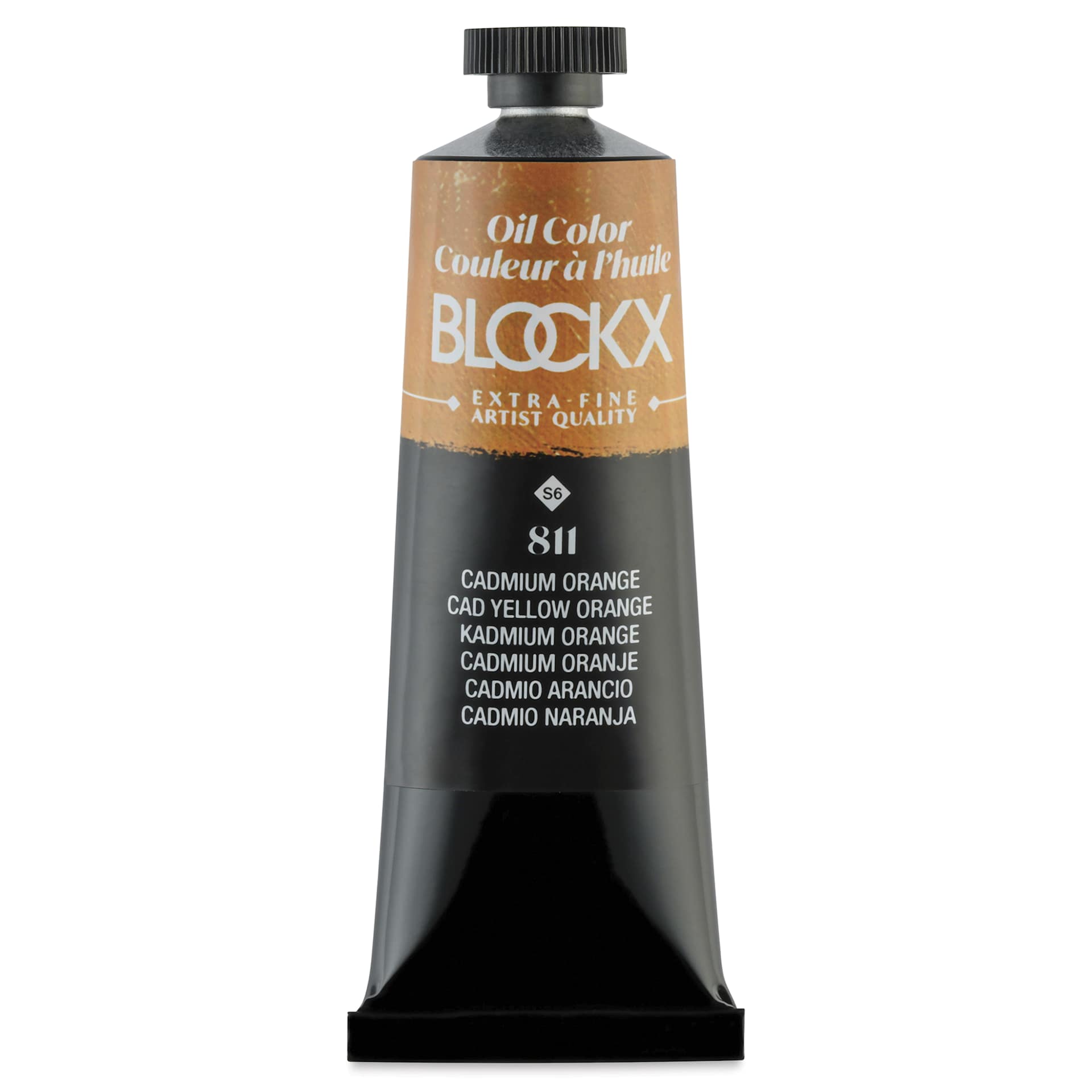 Blockx Artist Oil Color - Cadmium Yellow Orange, 35 ml tube