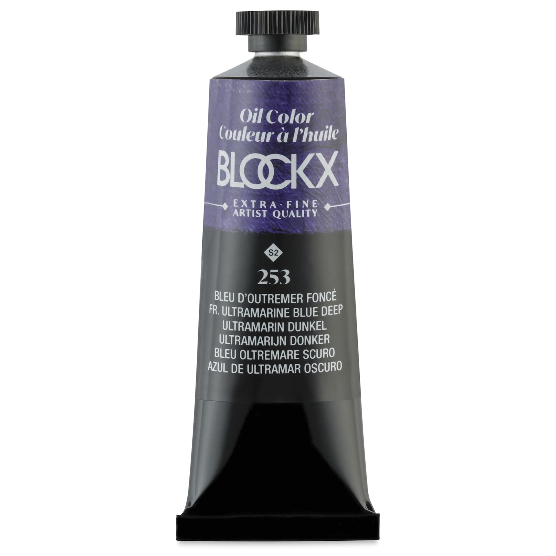 Blockx Artist Oil Color - French Ultramarine Blue Deep, 35 ml tube