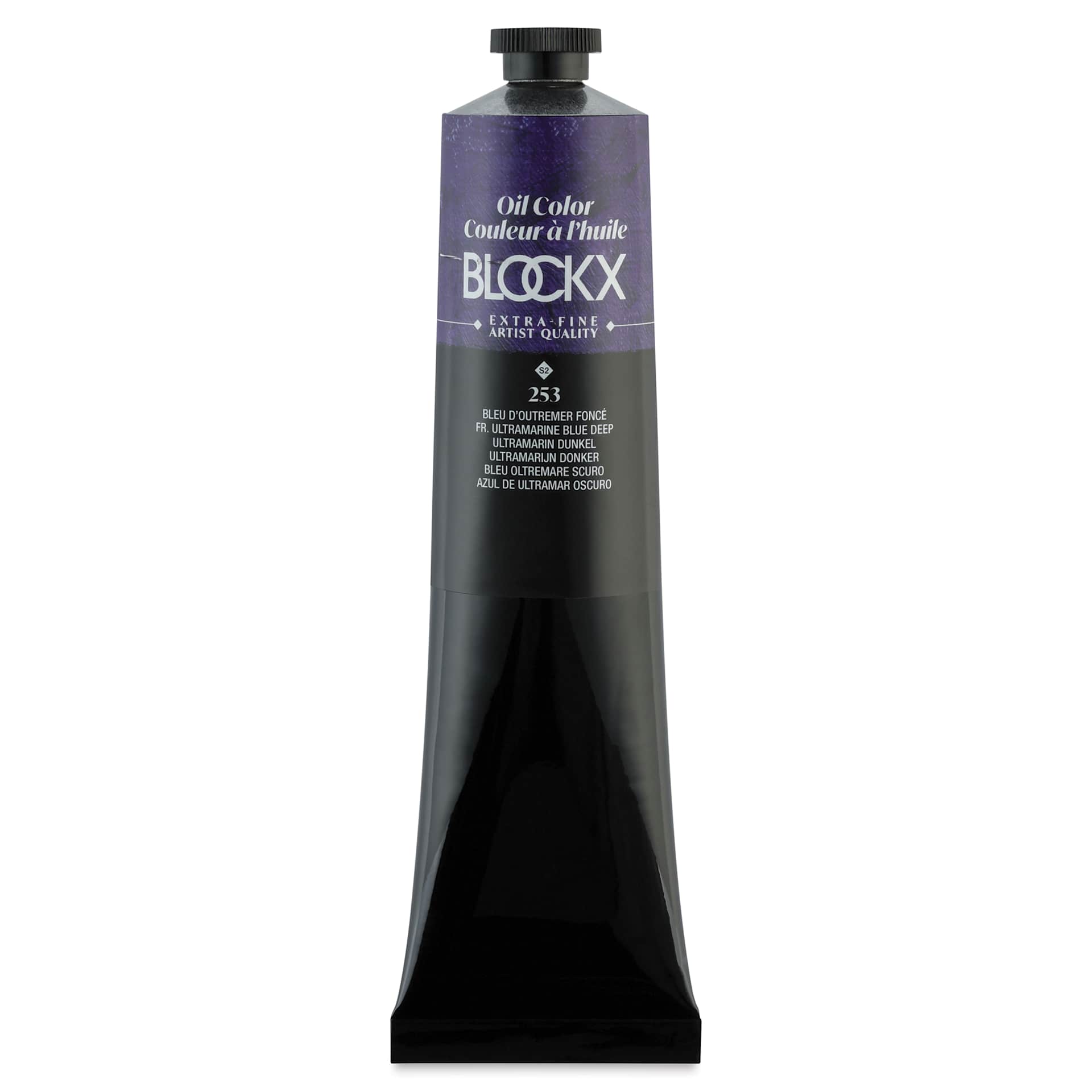Blockx Artist Oil Color - French Ultramarine Blue Deep, 200 ml tube