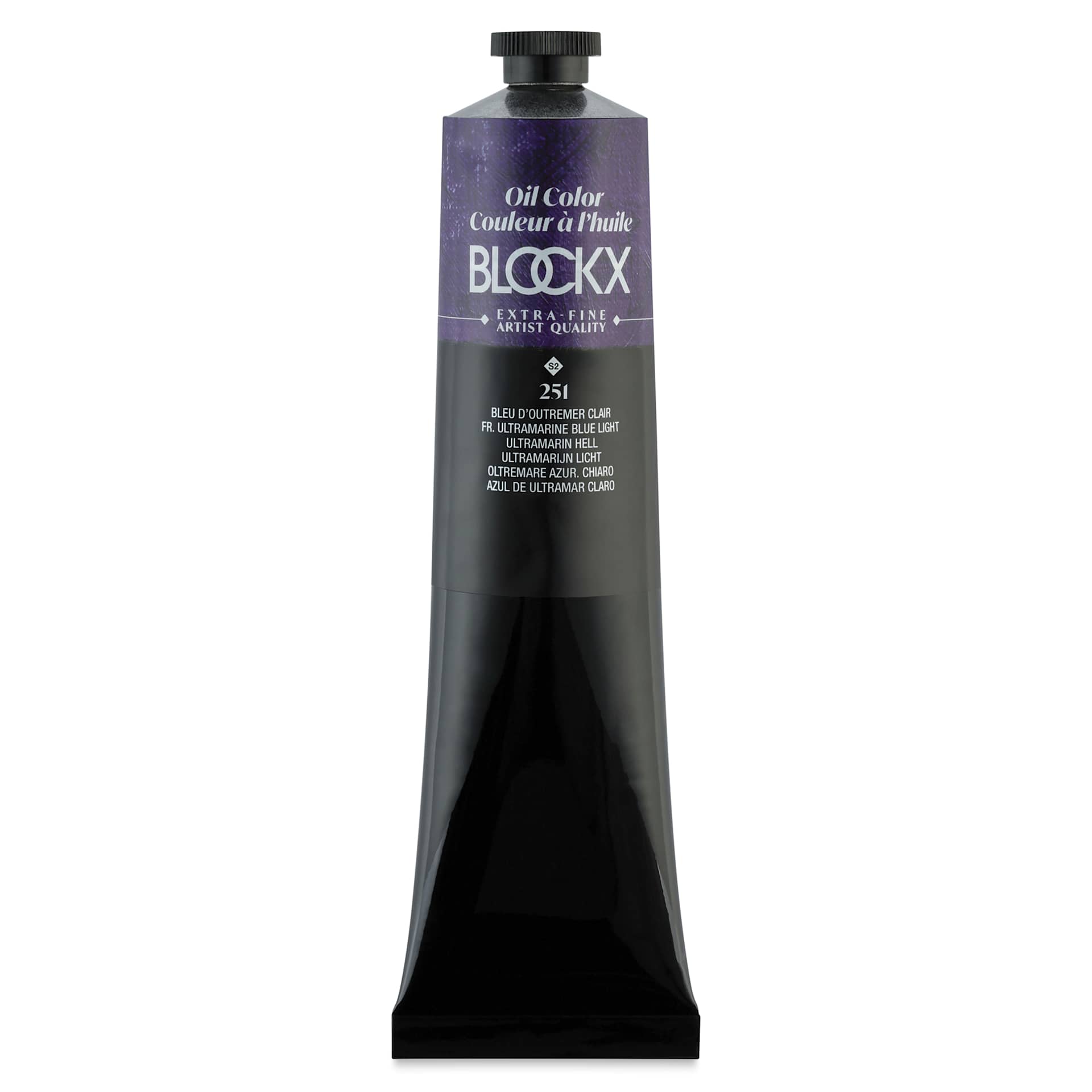 Blockx Artist Oil Color - French Ultramarine Blue Light, 200 ml tube