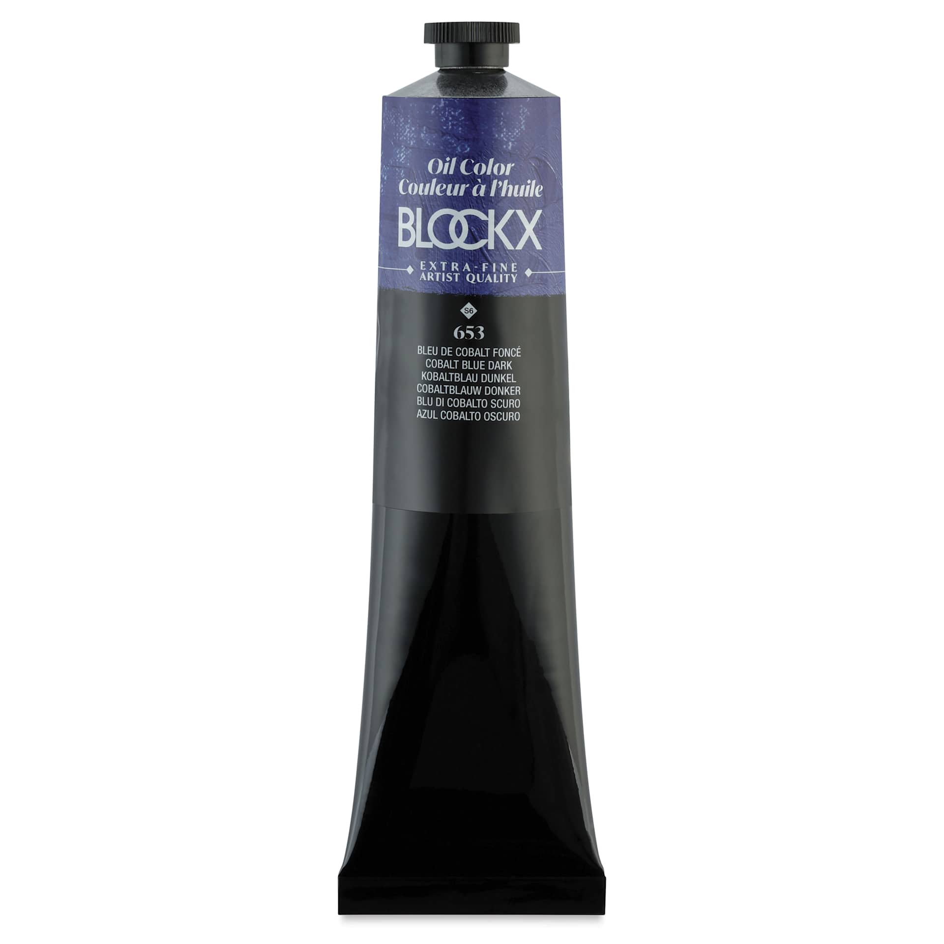 Blockx Artist Oil Color - Cobalt Blue Dark, 200 ml tube