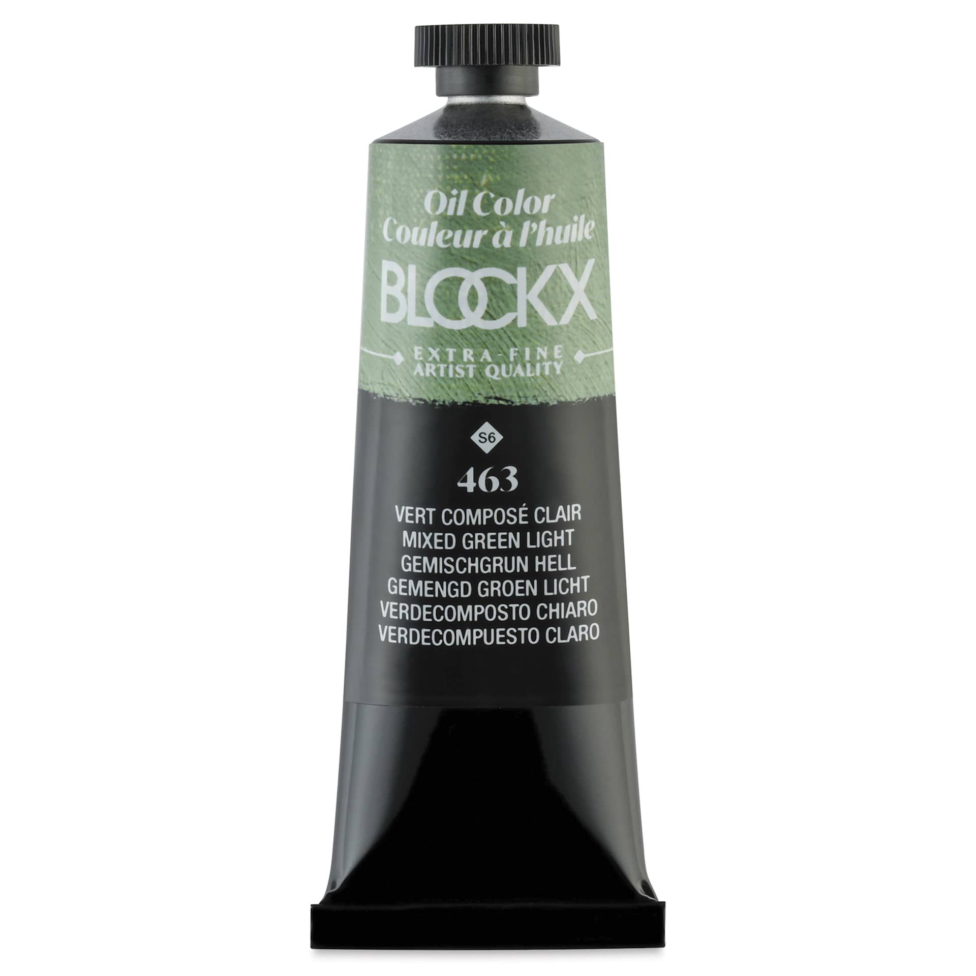 Blockx Artist Oil Color - Mixed Green Light, 35 ml tube