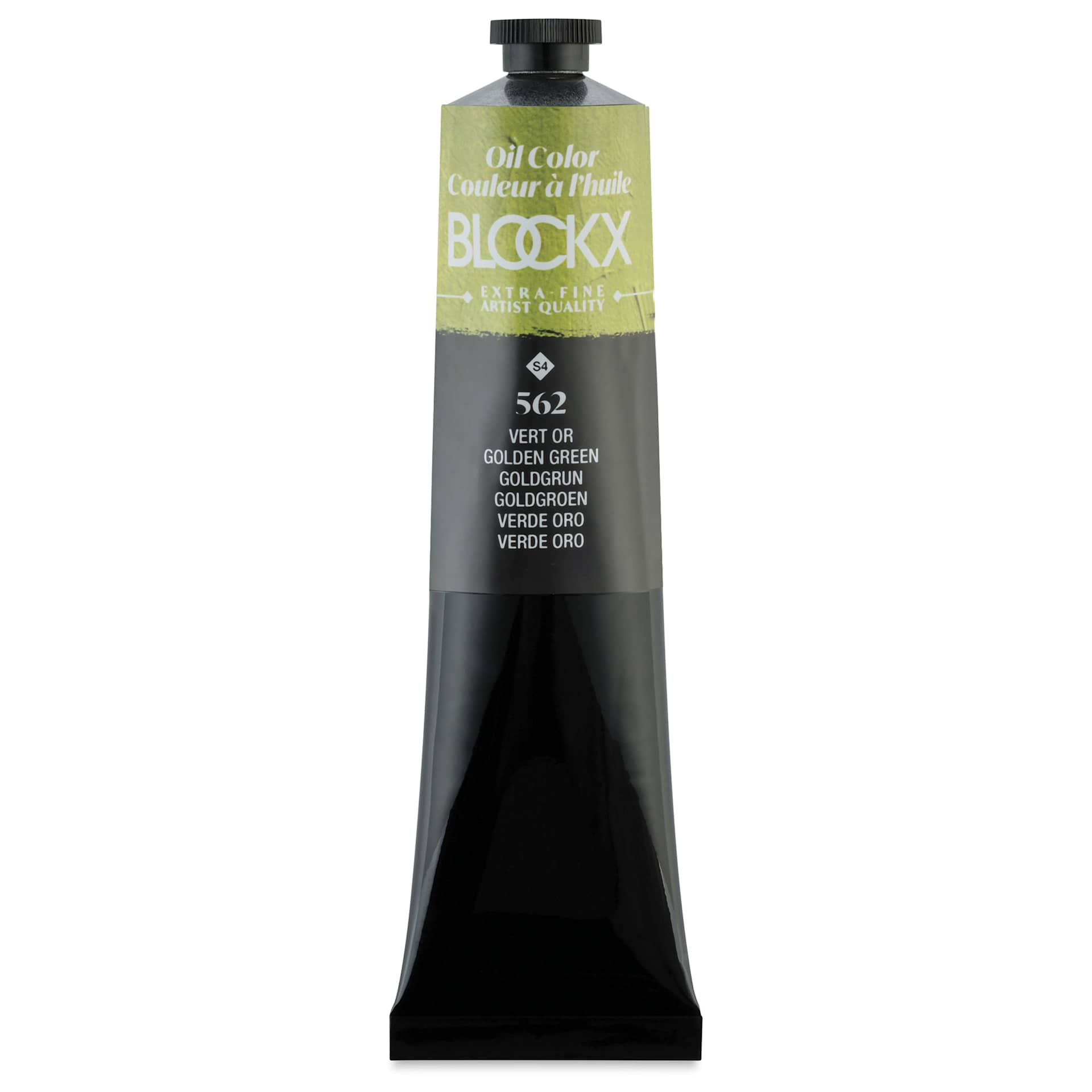 Blockx Artist Oil Color - Golden Green, 200 ml tube
