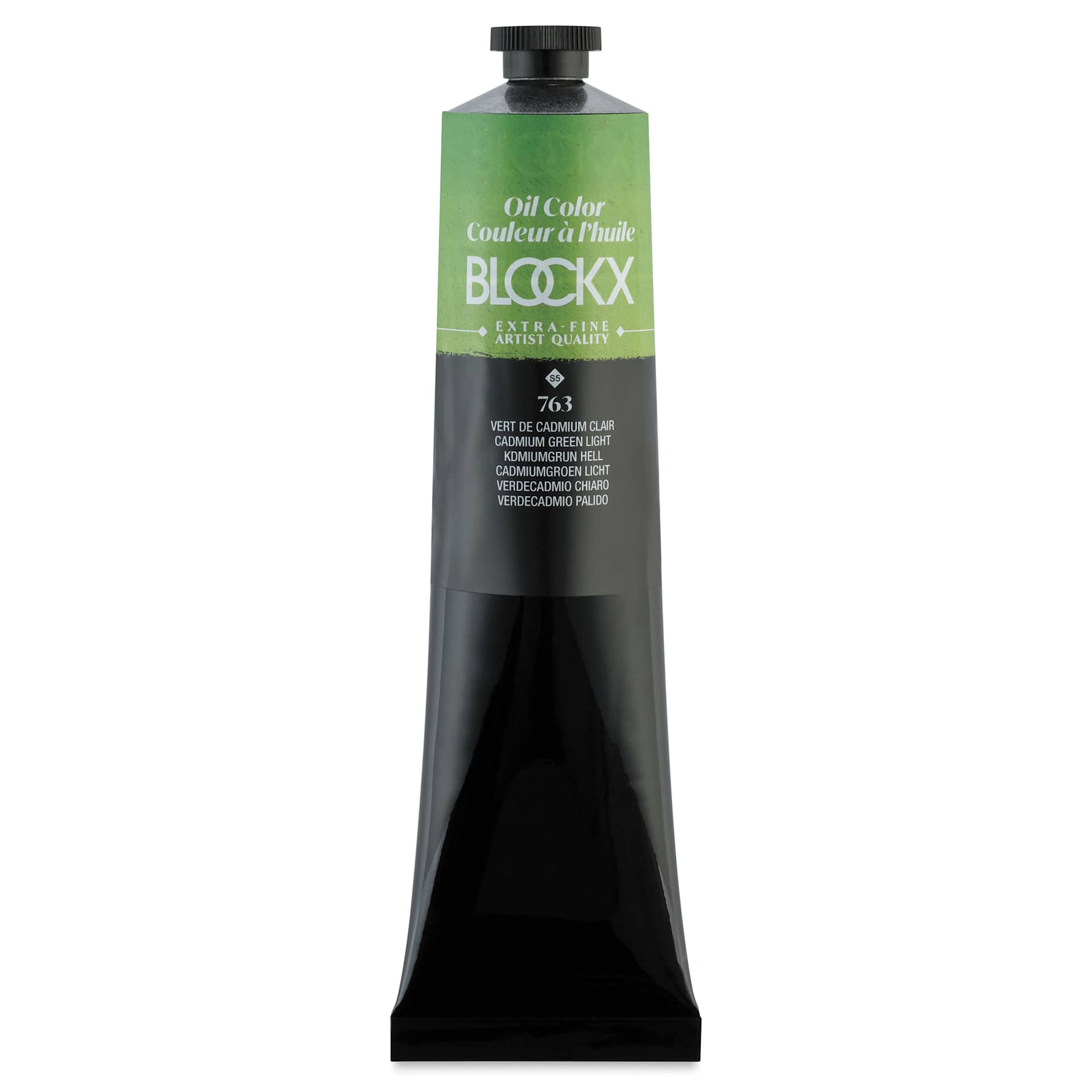 Blockx Artist Oil Color - Cadmium Green Pale, 200 ml tube