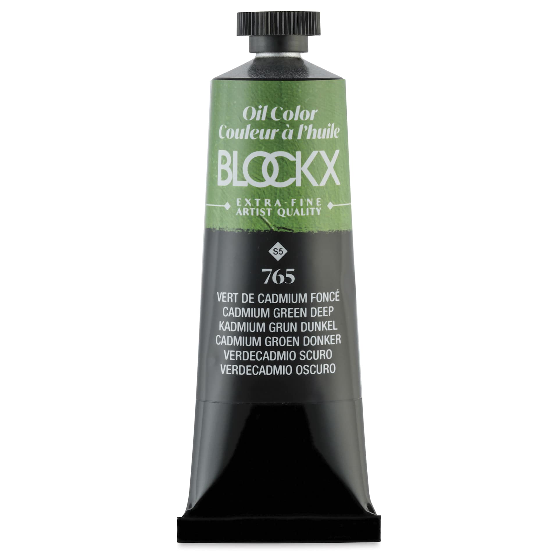 Blockx Artist Oil Color - Cadmium Green Deep, 35 ml tube