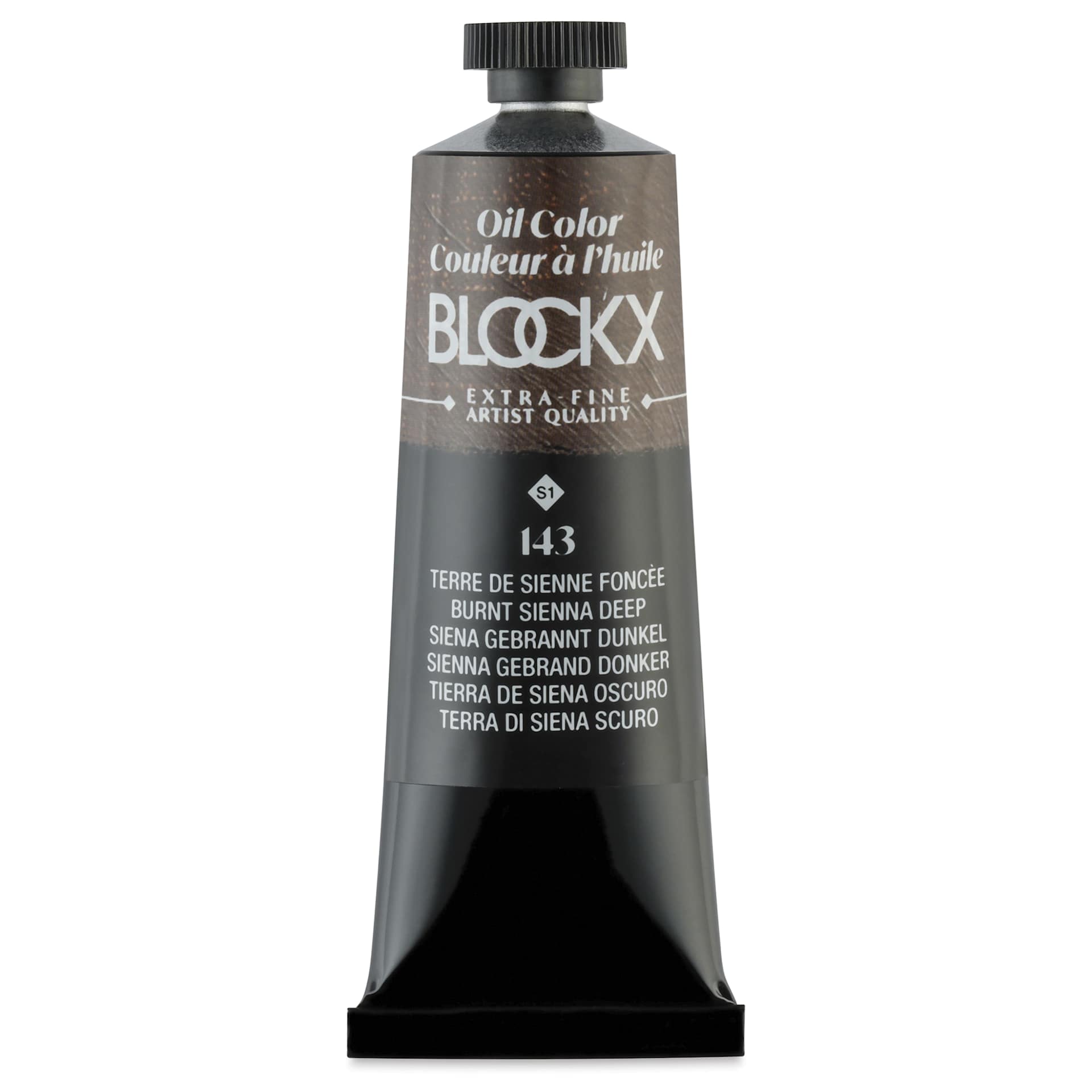 Blockx Artist Oil Color - Burnt Sienna Deep, 35 ml tube
