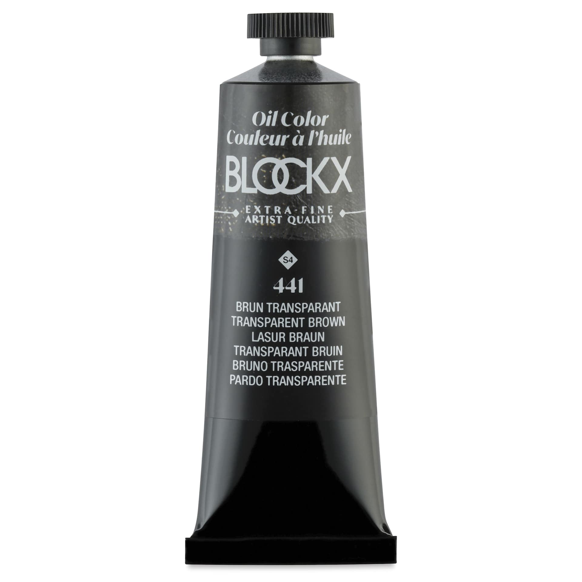 Blockx Artist Oil Color - Transparent Brown, 35 ml tube