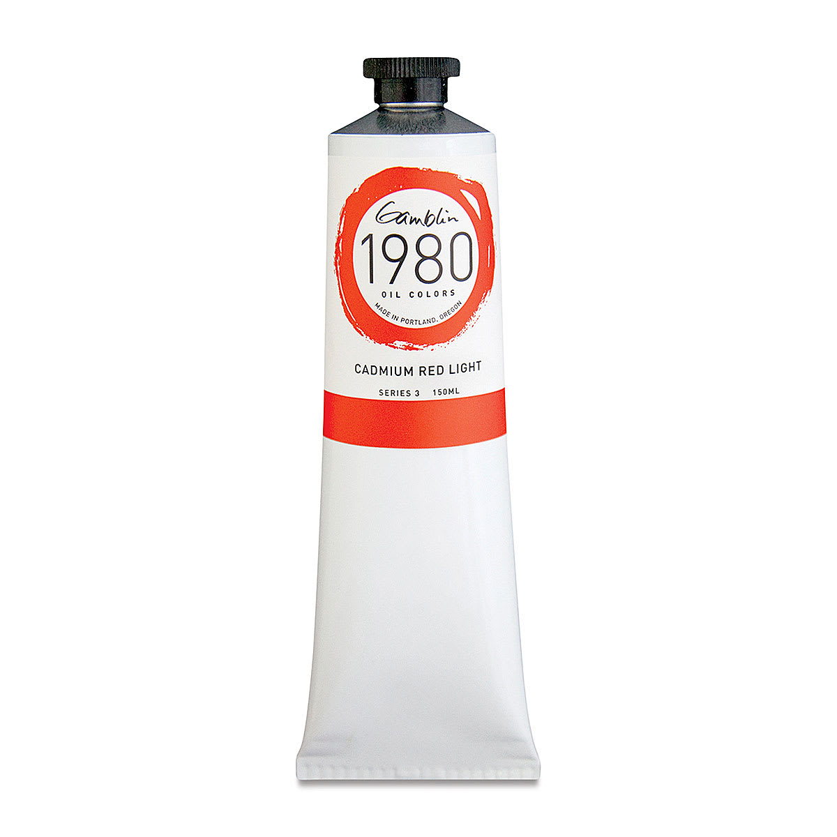Gamblin 1980 Oils - Cadmium Red Light, 150 ml tube