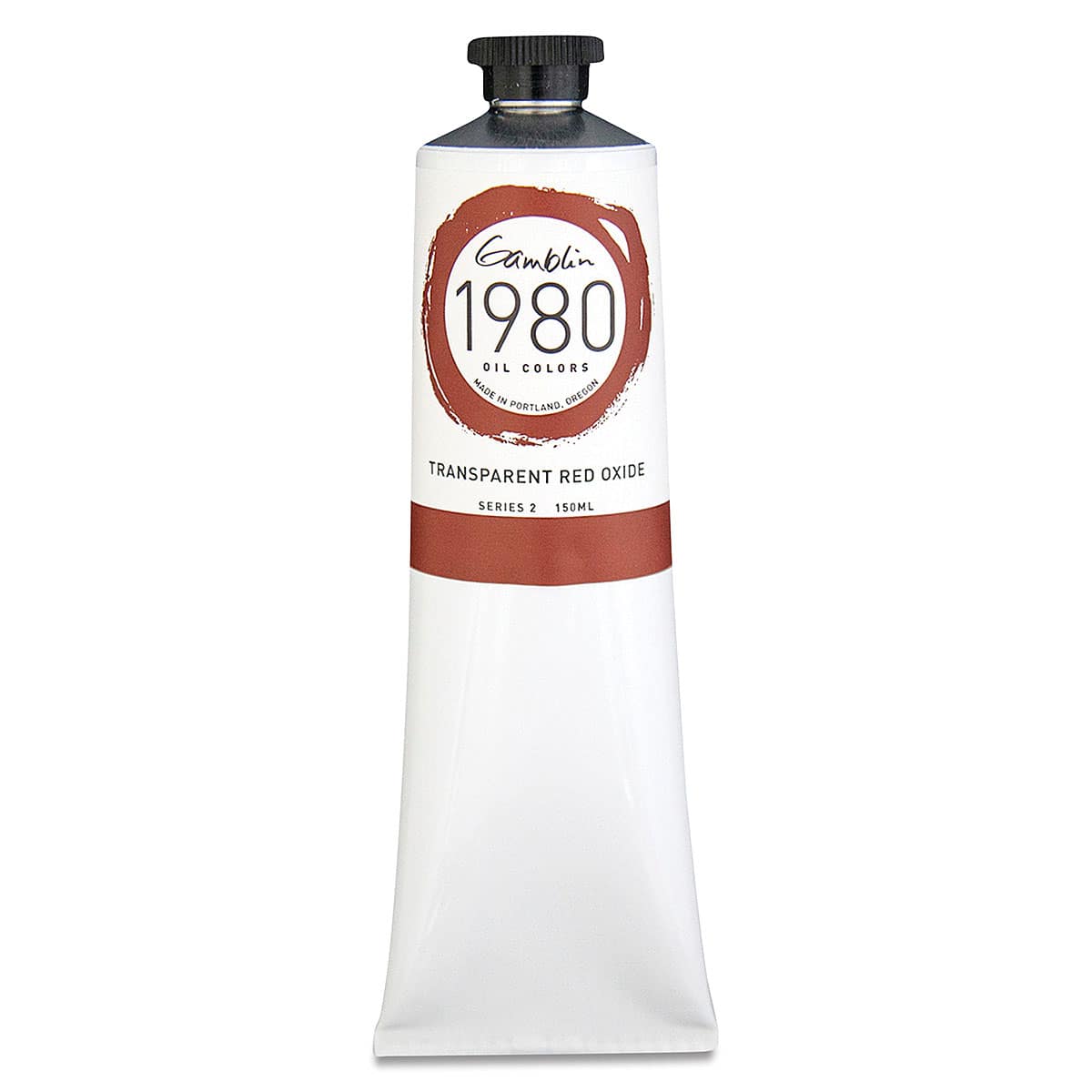 Gamblin 1980 Oils - Transparent Red Oxide, 150 ml tube