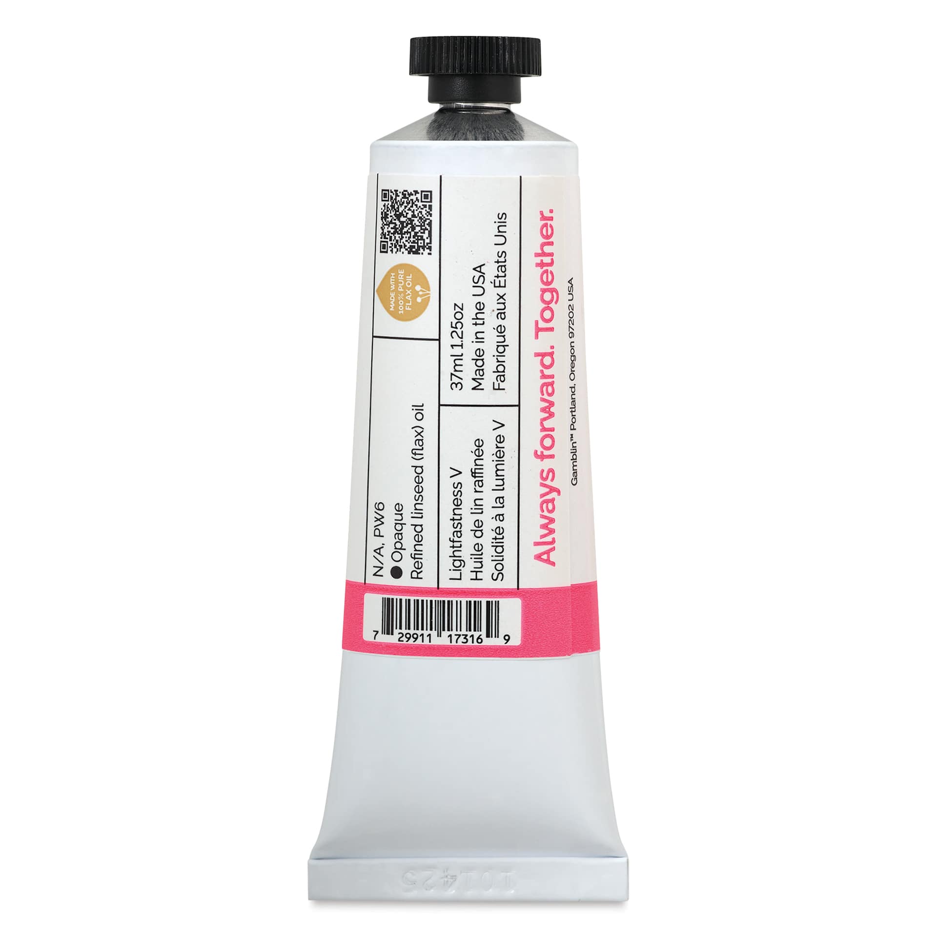 Gamblin 1980 Oils - Hot Pink, 37 ml tube