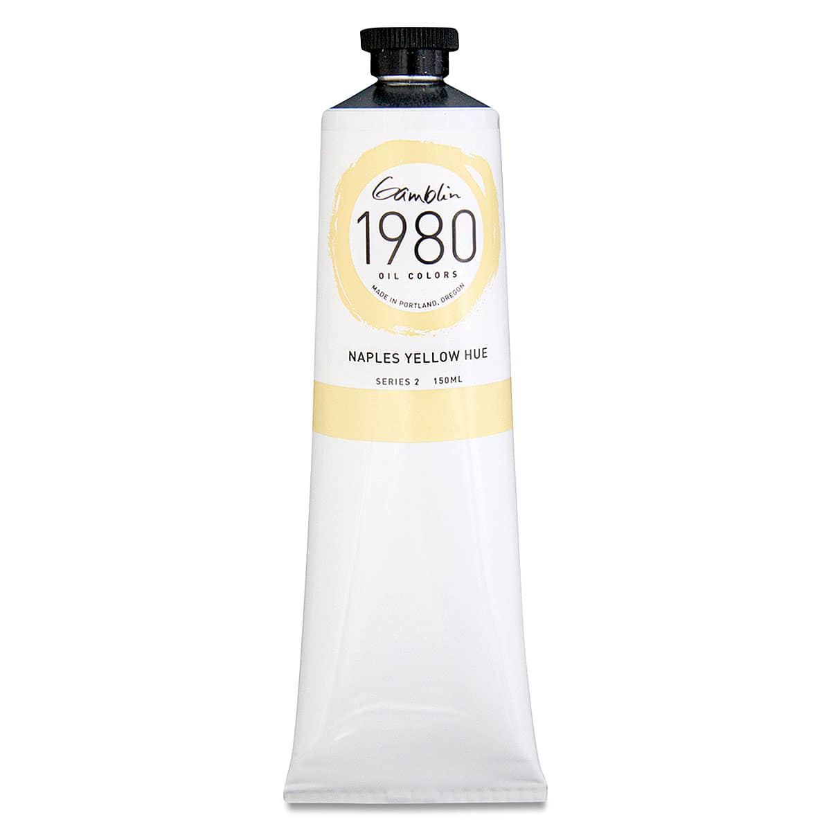 Gamblin 1980 Oils - Naples Yellow, 150 ml tube