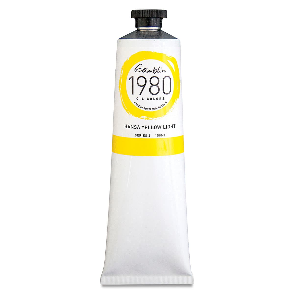 Gamblin 1980 Oils - Hansa Yellow Light, 150 ml tube