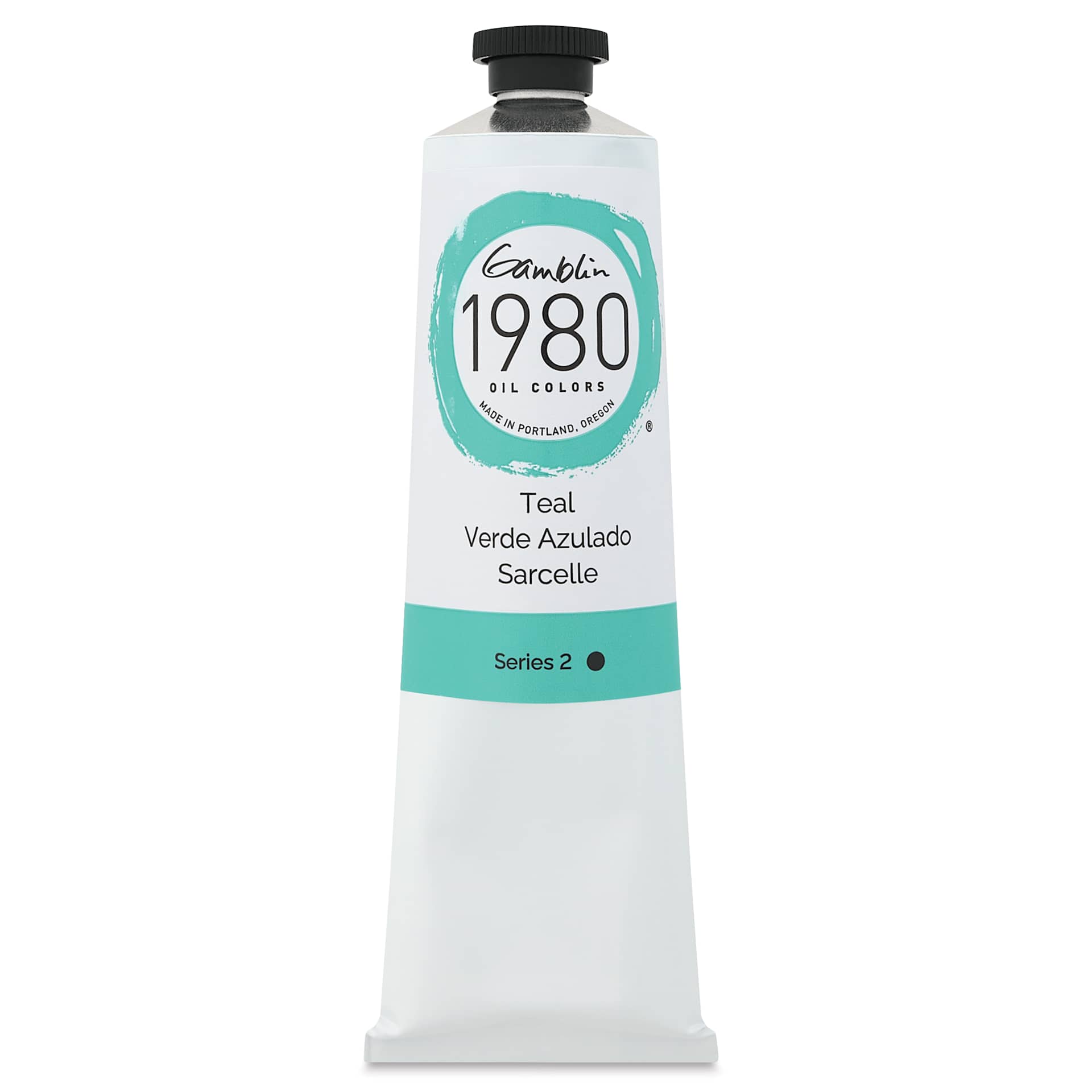 Gamblin 1980 Oils - Teal, 150 ml tube