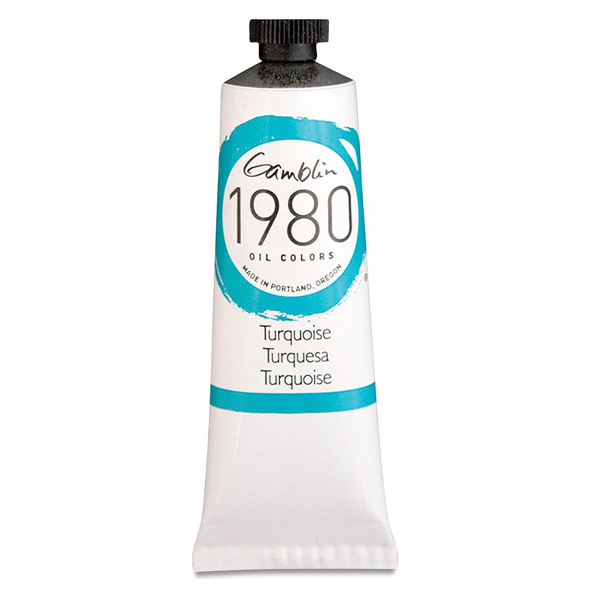 Gamblin 1980 Oils - Turquoise, 37 ml tube