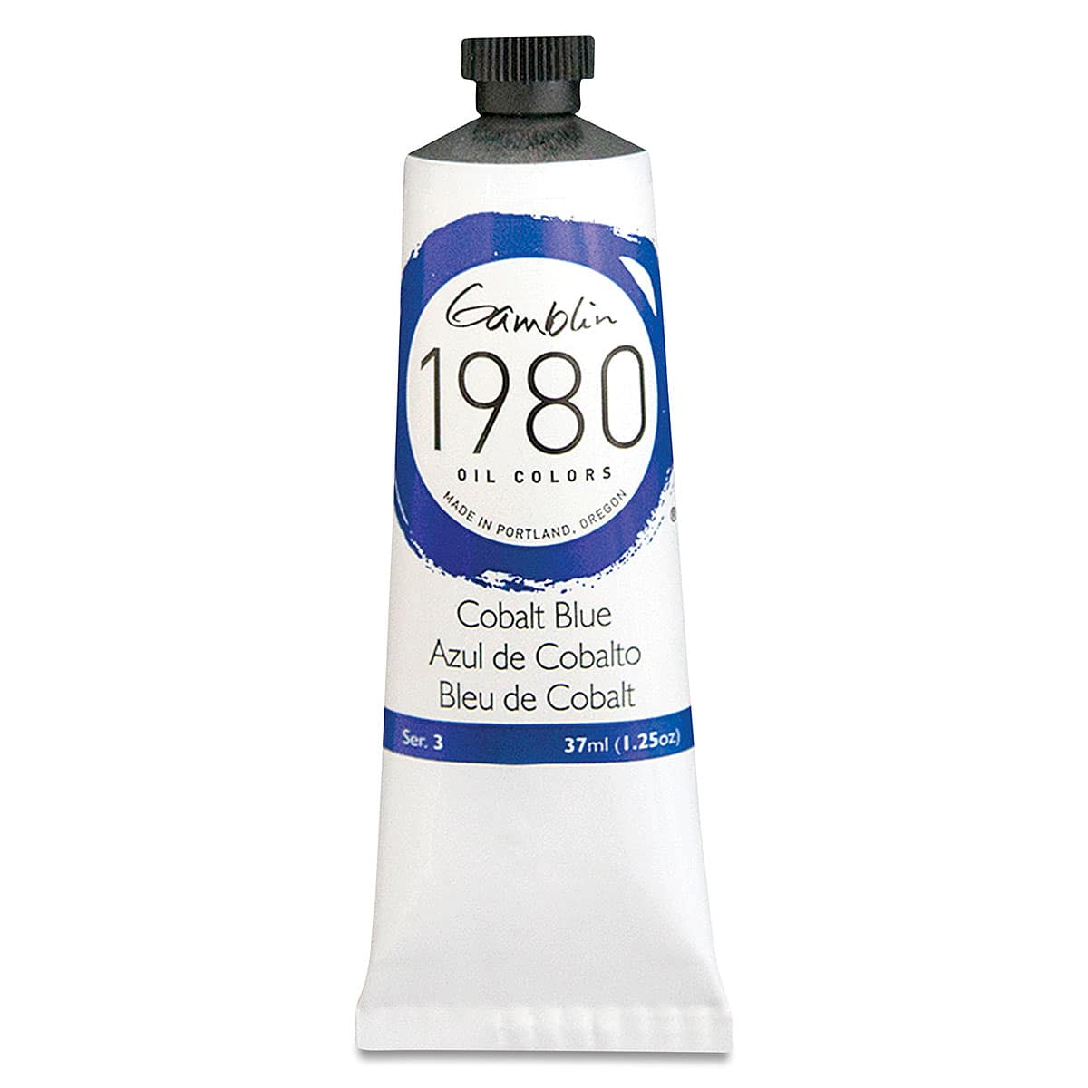 Gamblin 1980 Oils - Cobalt Blue, 37 ml tube