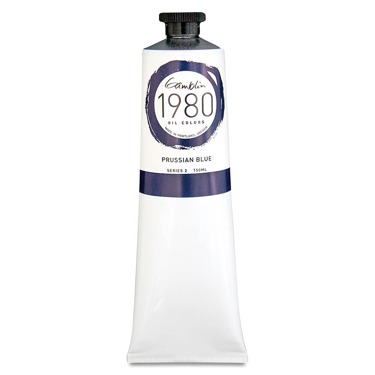 Gamblin 1980 Oils - Prussian Blue, 150 ml tube