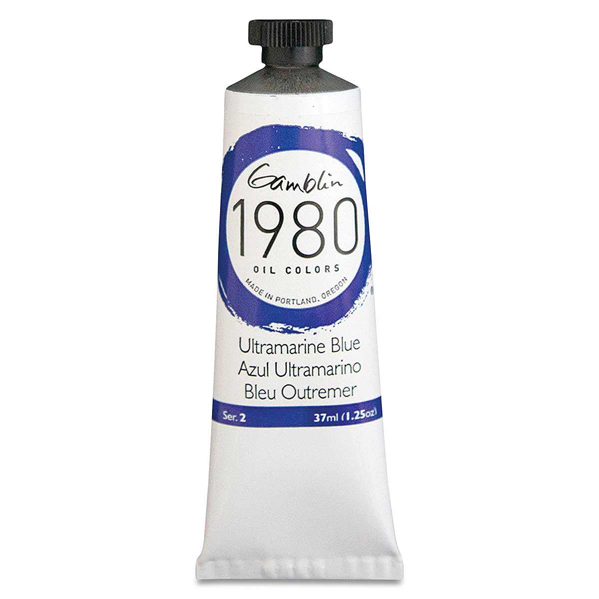 Gamblin 1980 Oils - Ultramarine Blue, 37 ml tube