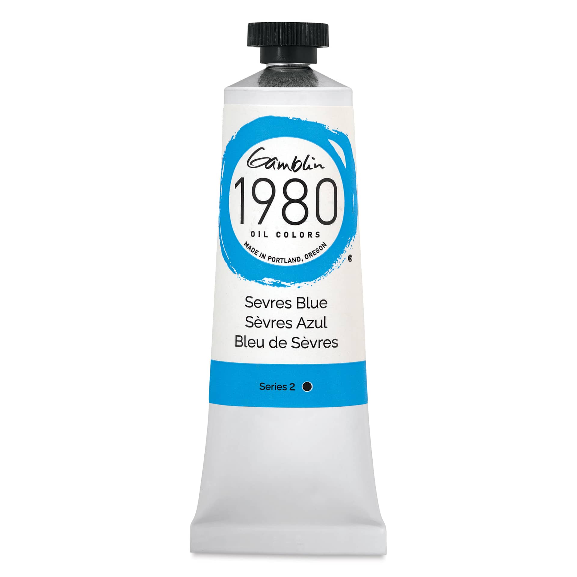 Gamblin 1980 Oils - Sevres Blue, 37 ml tube
