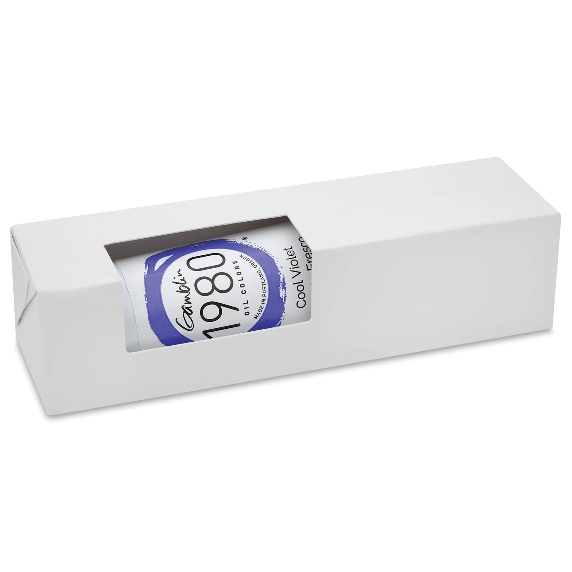 Gamblin 1980 Oils - Cool Violet, 150 ml tube in box