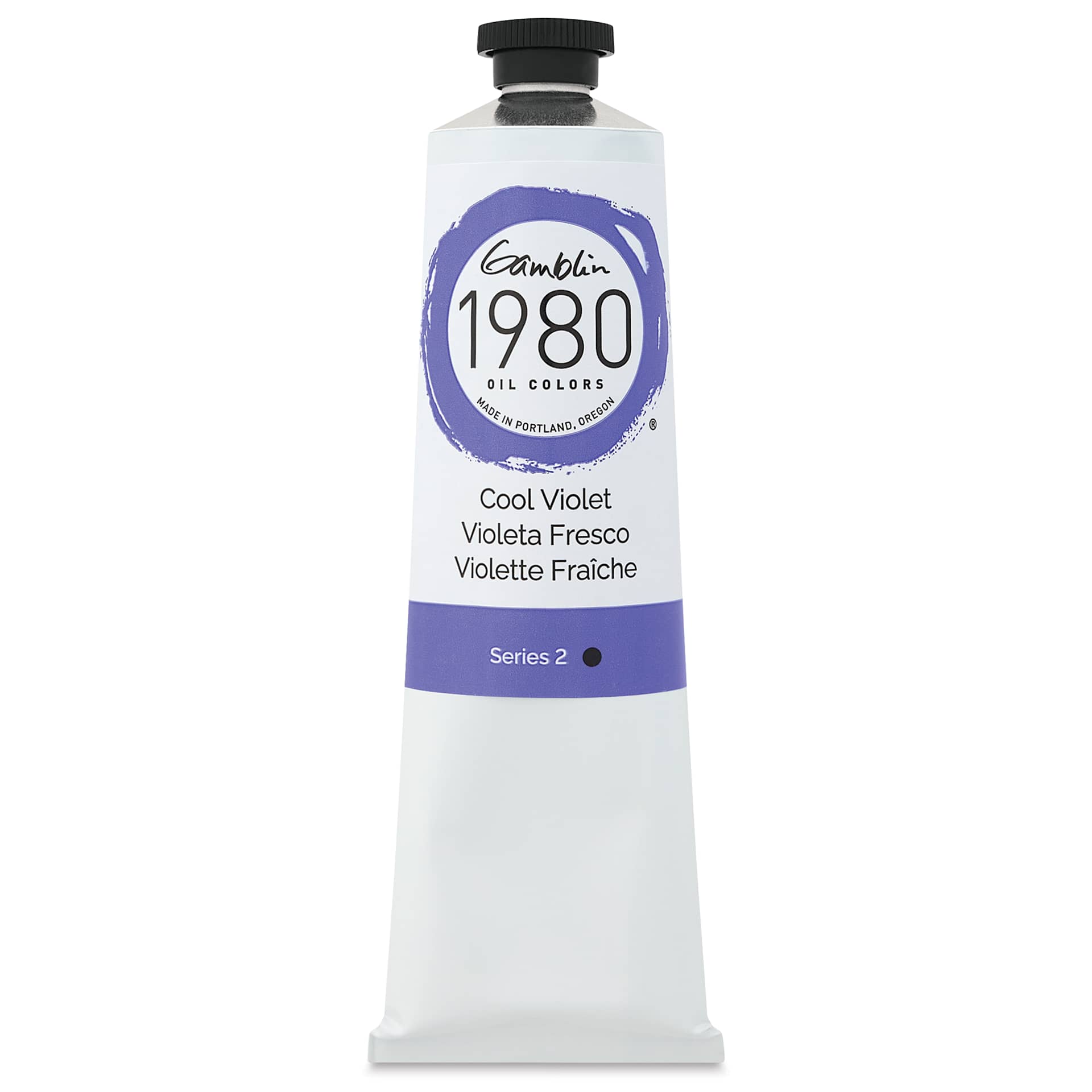 Gamblin 1980 Oils - Cool Violet, 150 ml tube